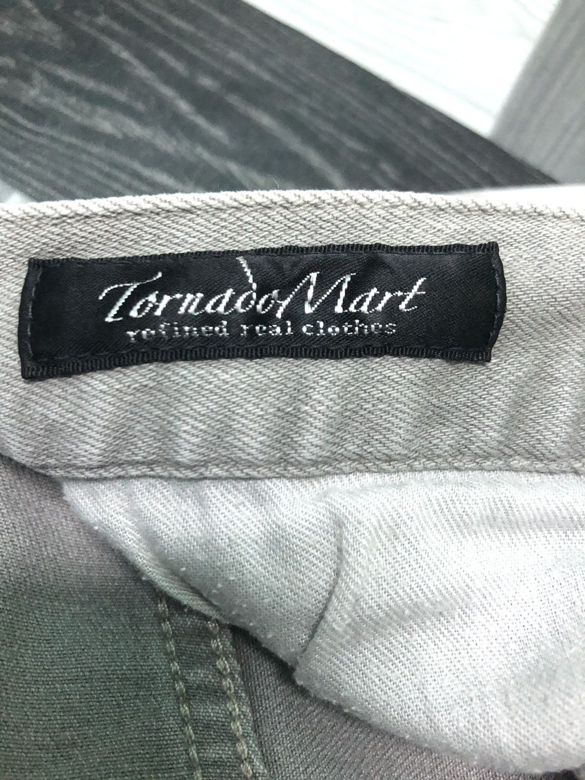 Japanese Brand × Tornado Mart VINTAGE TORNADO MART STRETCHABLE FLARE DENIM JEANS Size US 29 - 5 Thumbnail