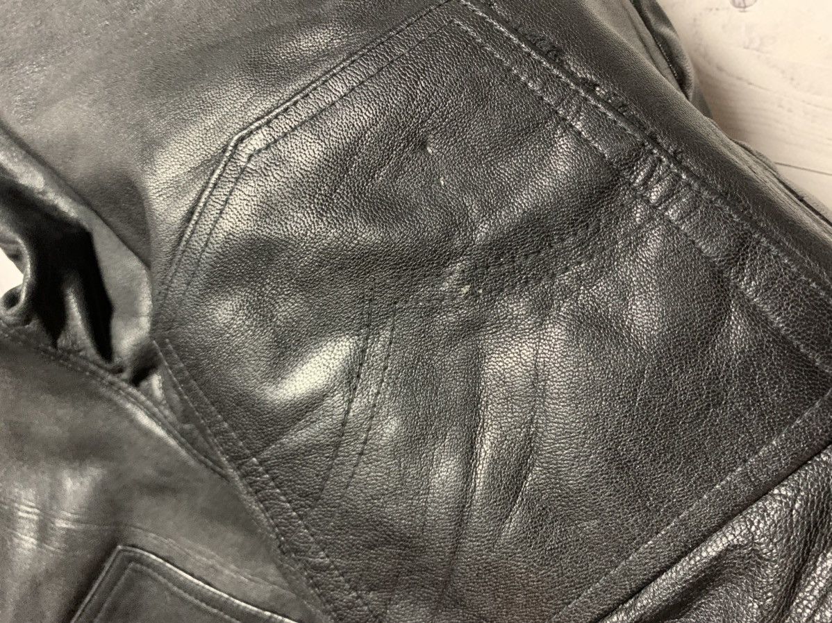 Leather × Vintage Vintage leather pants size 34 Size US 34 / EU 50 - 9 Thumbnail