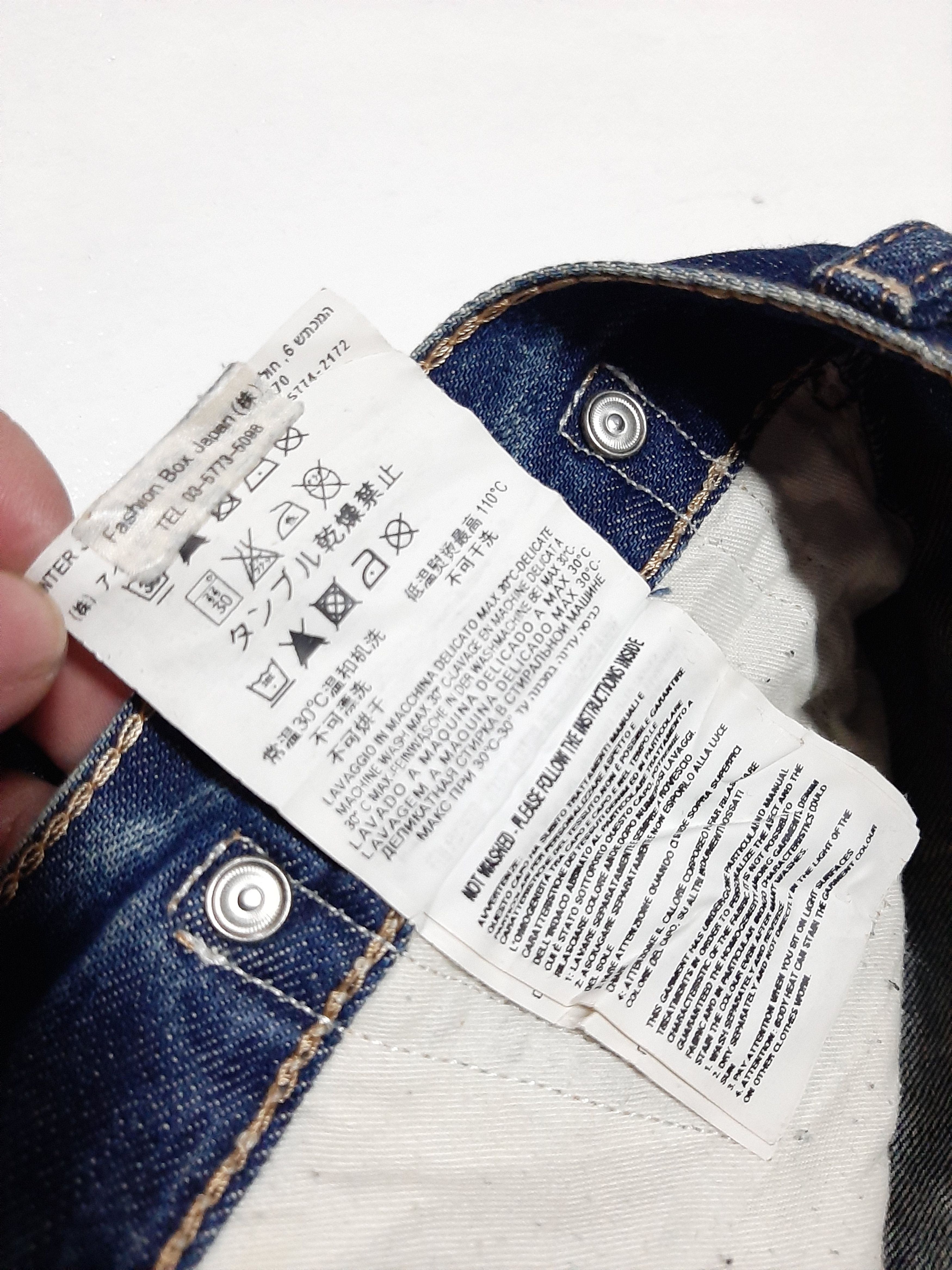 Designer × Replay VINTAGE MAESTRO X REPLAY DISTRESSED DENIM Size US 32 / EU 48 - 12 Thumbnail