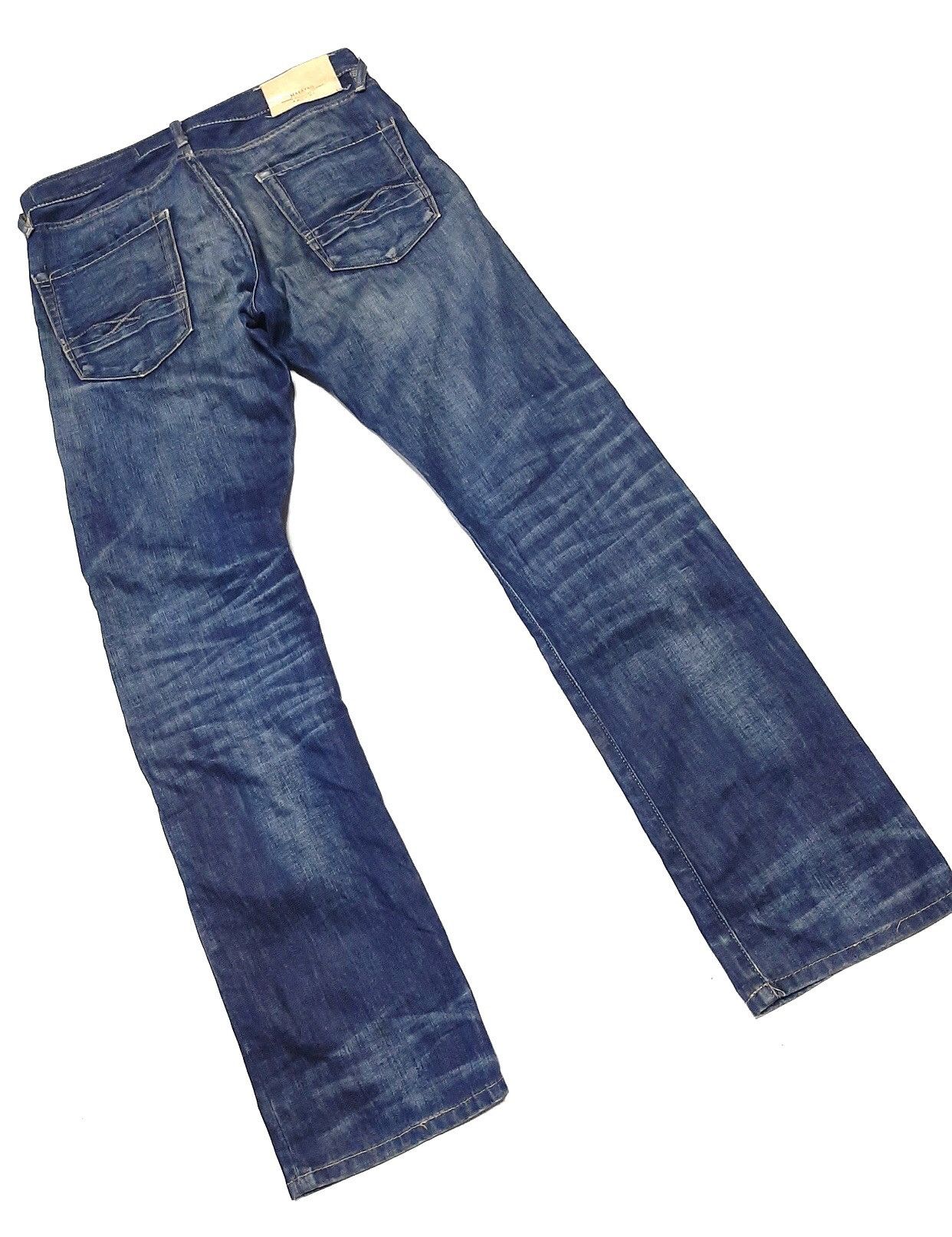 Designer × Replay VINTAGE MAESTRO X REPLAY DISTRESSED DENIM Size US 32 / EU 48 - 2 Thumbnail