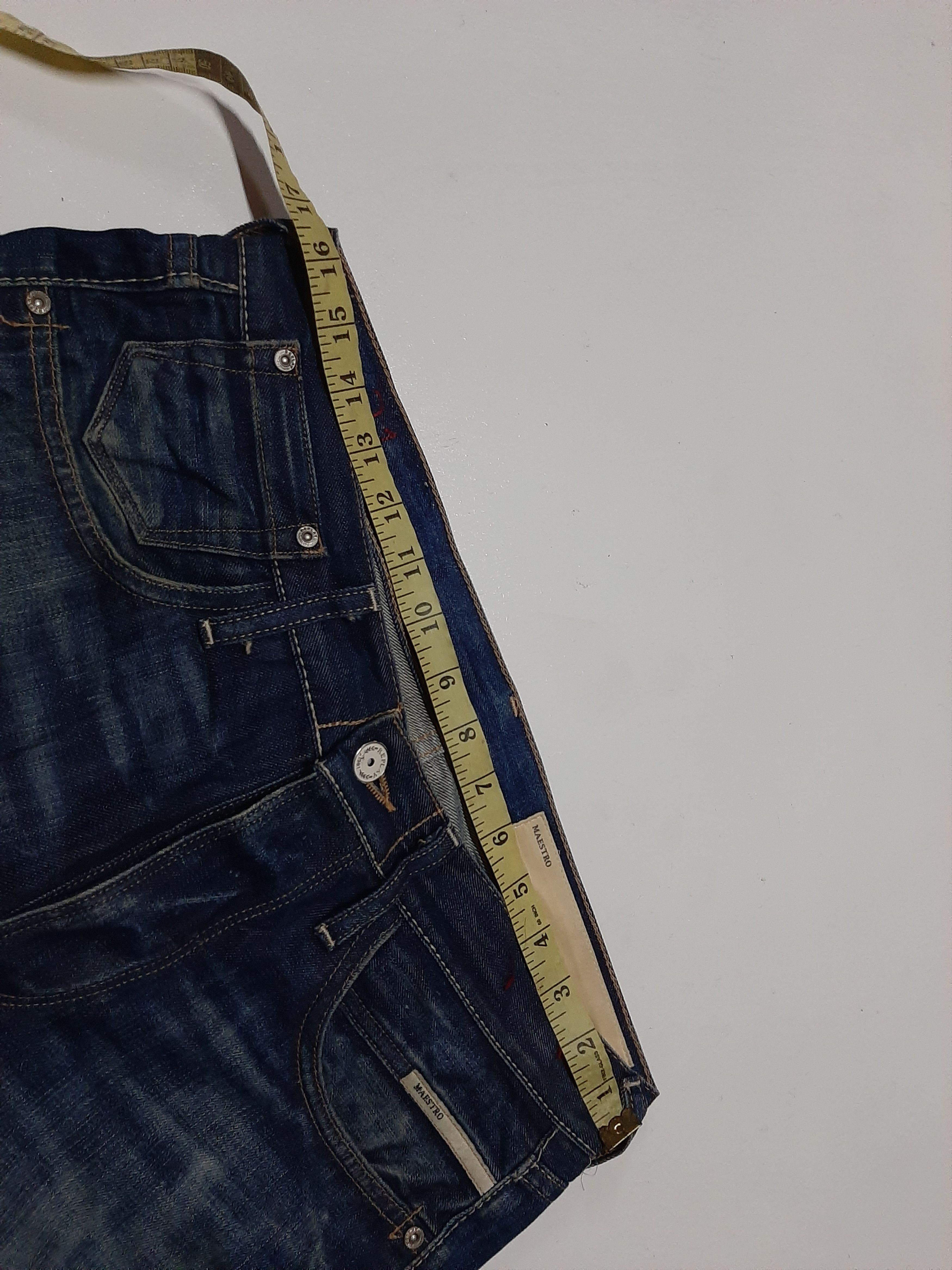 Designer × Replay VINTAGE MAESTRO X REPLAY DISTRESSED DENIM Size US 32 / EU 48 - 3 Thumbnail