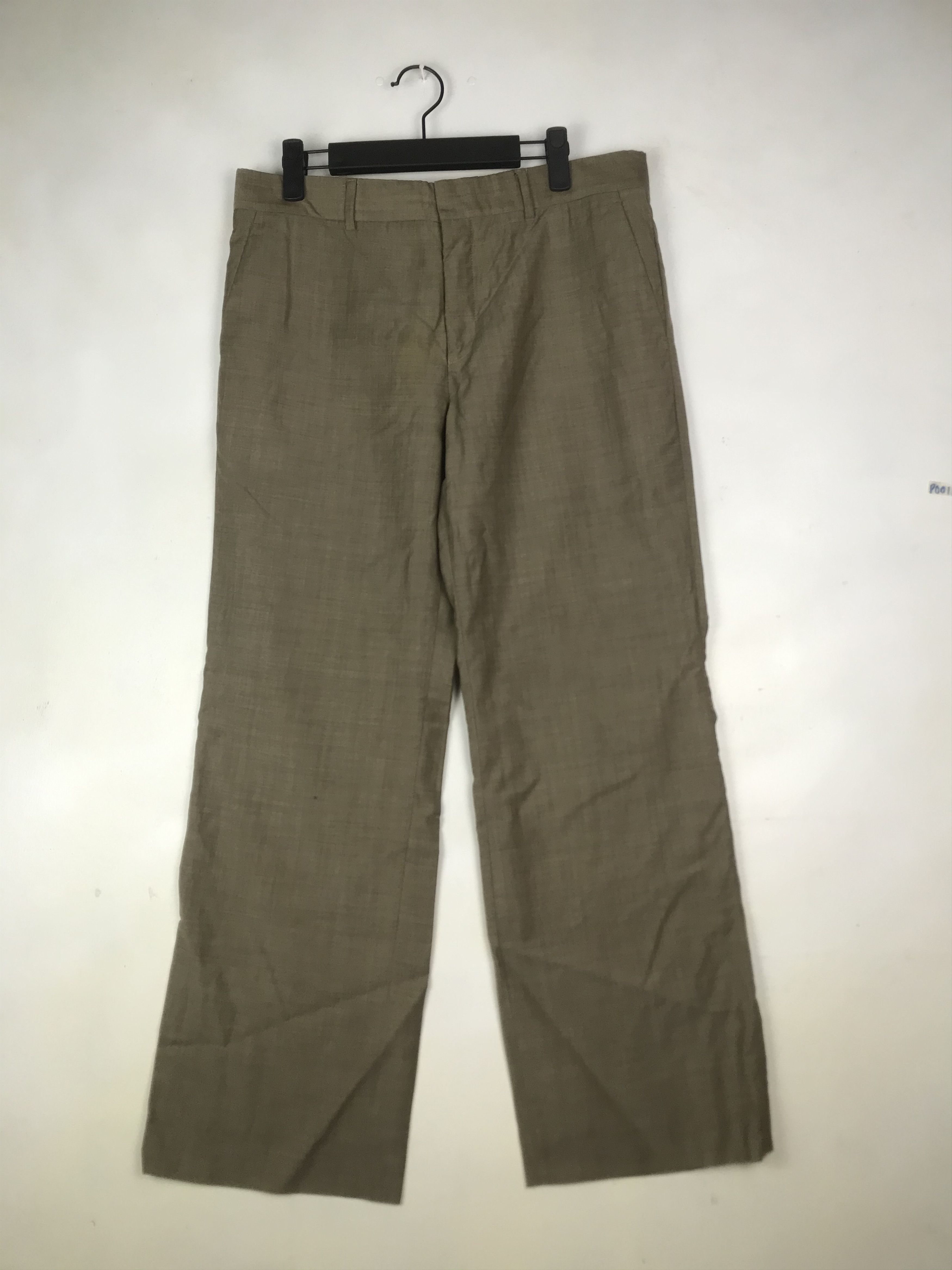 Burberry BURBERRY CASUAL SMART CROP PANT MADE IN ITALY Size US 35 - 1 Thumbnail