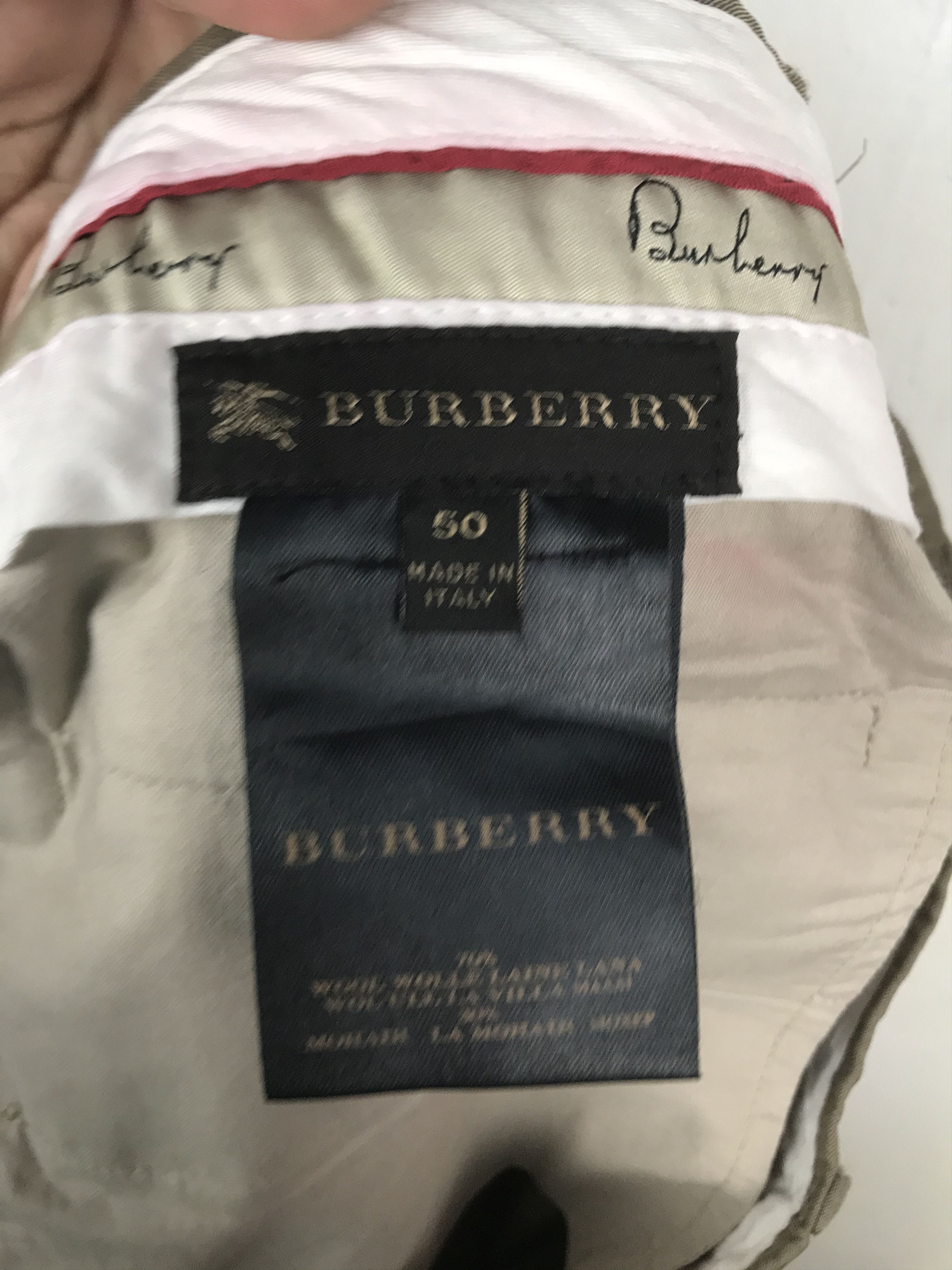 Burberry BURBERRY CASUAL SMART CROP PANT MADE IN ITALY Size US 35 - 5 Thumbnail