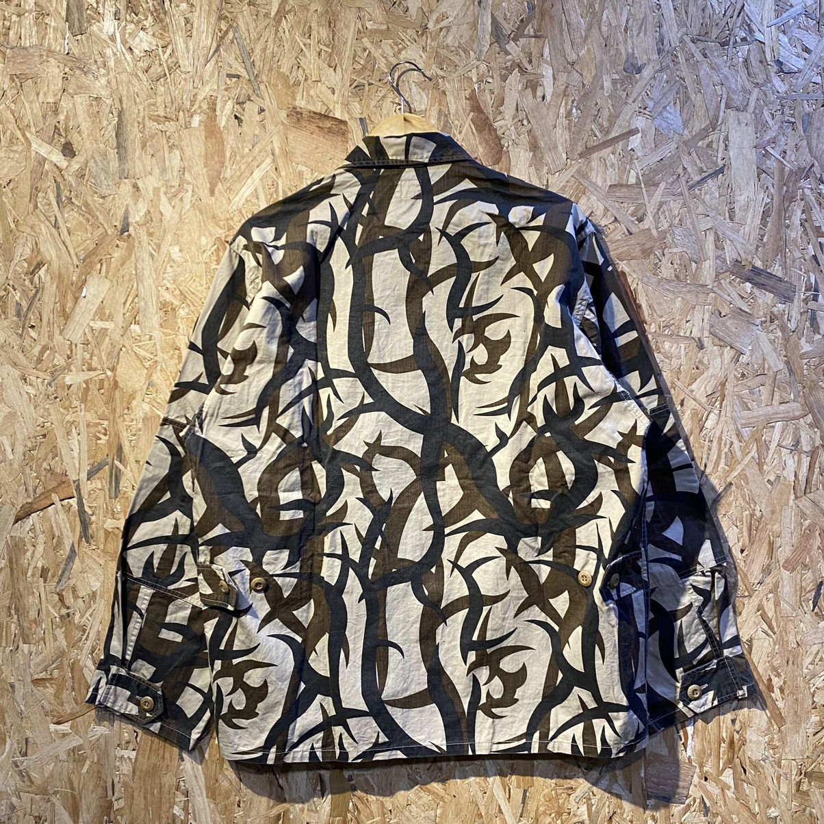 Bape × Vintage VINTAGE Bape Multi Pocket Tribal Camo Work Military Shirt Size US L / EU 52-54 / 3 - 2 Thumbnail