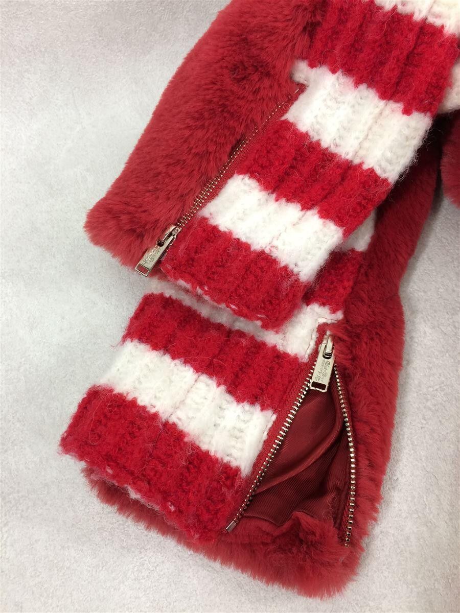 Undercover Faux Fur Striped Knit Blouson Jacket Size US S / EU 44-46 / 1 - 4 Thumbnail