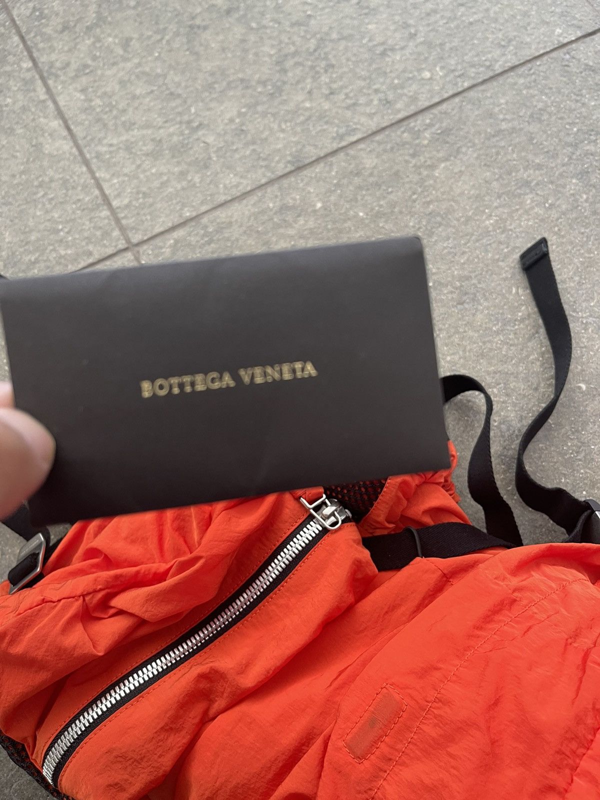 Bottega Veneta Like a New! Orange Backpack Size ONE SIZE - 7 Thumbnail