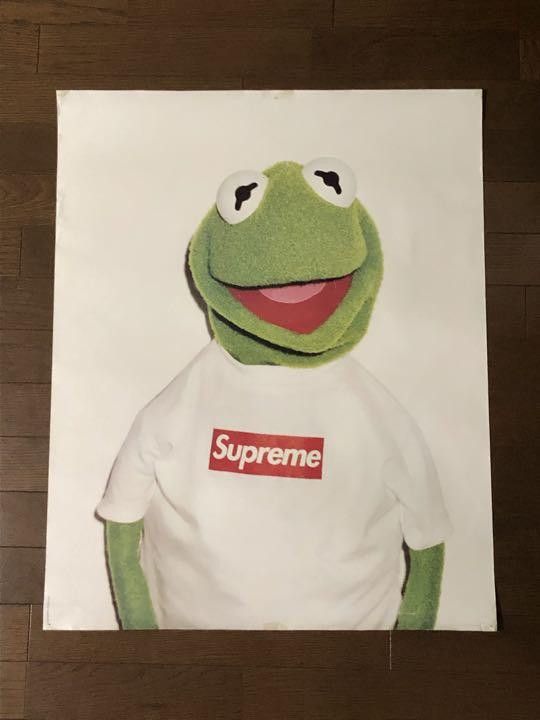 supreme kermit オファー ポスター