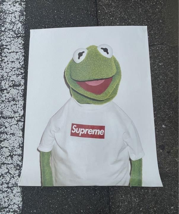 Supreme Supreme Spring Summer 2008 Kermit Poster by Terry Richardson Size ONE SIZE - 4 Thumbnail