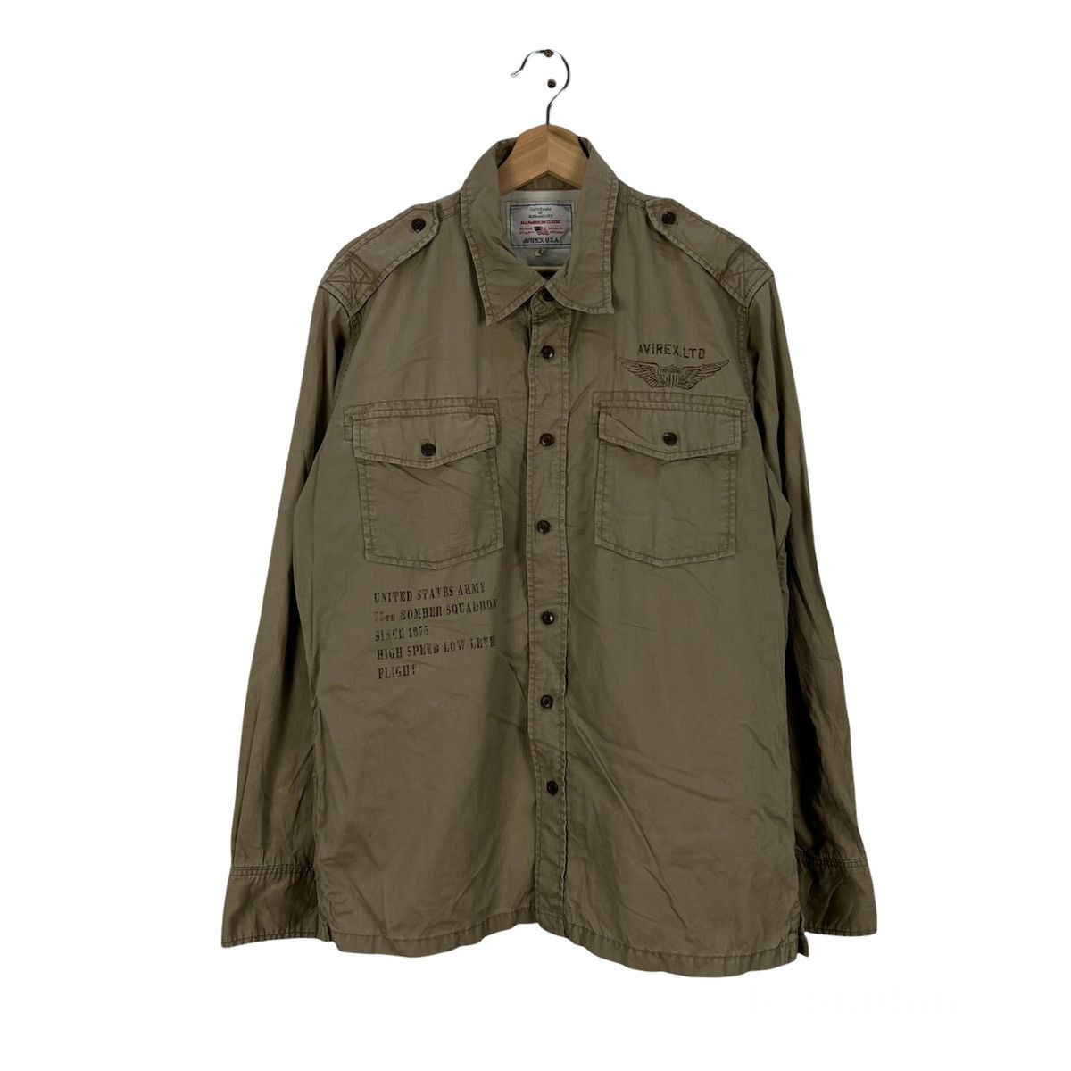 Avirex VINTAGE AVIREX USA CARGO MULTI POCKET JACKET Size US XL / EU 56 / 4 - 1 Thumbnail