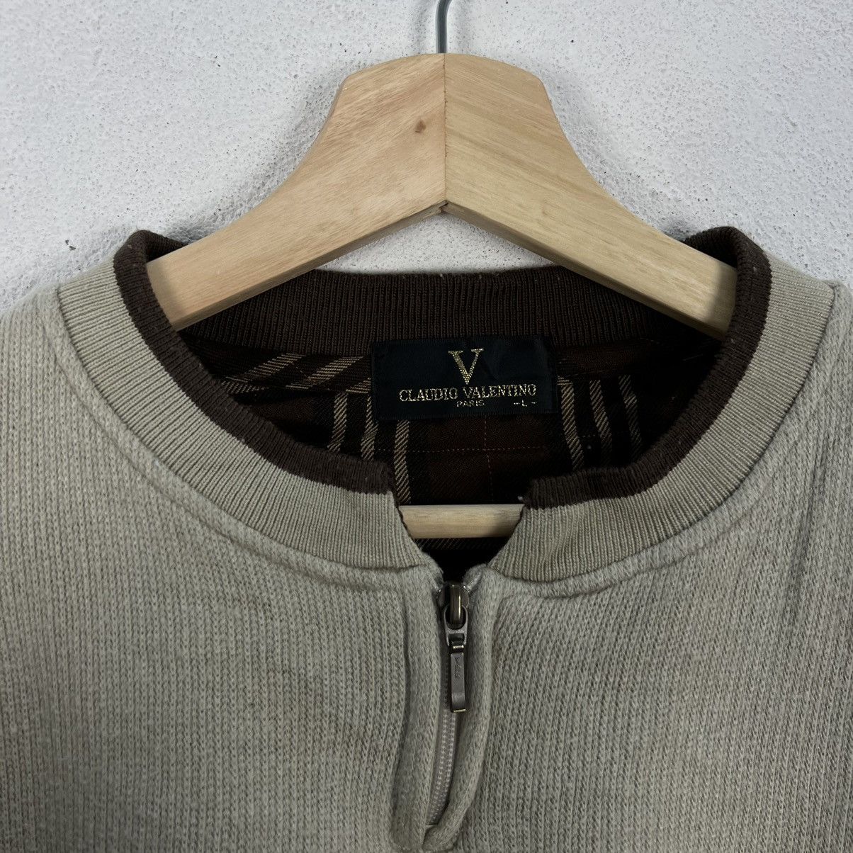 Japanese Brand VINTAGE CLAUDIO VALENTINO SWEATSHIRT Size US L / EU 52-54 / 3 - 4 Thumbnail