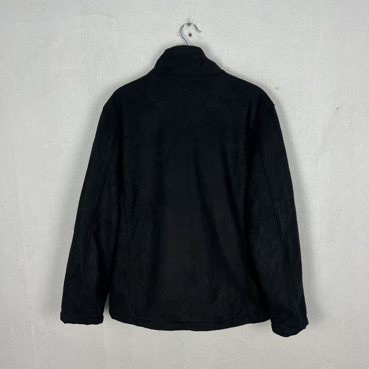 Japanese Brand UTILITY FLEECE JACKET BLACK SUFFESE Size US L / EU 52-54 / 3 - 8 Thumbnail