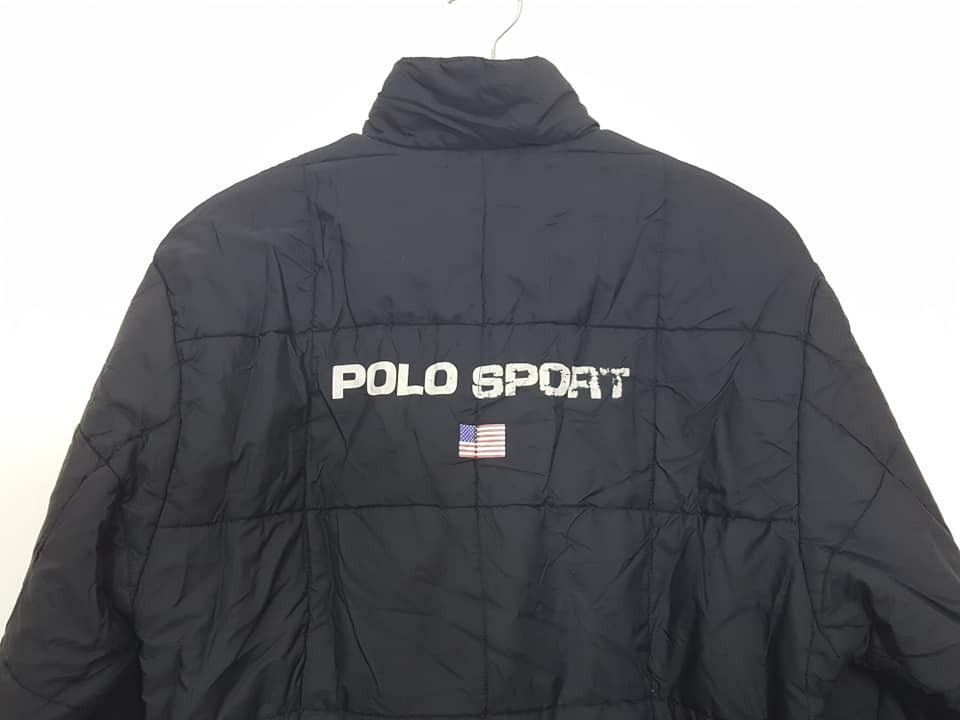 Polo Ralph Lauren × Ralph Lauren Sport POLO SPORT Reversible Nylon/ Polyester Filled Light Jacket Size US M / EU 48-50 / 2 - 5 Thumbnail
