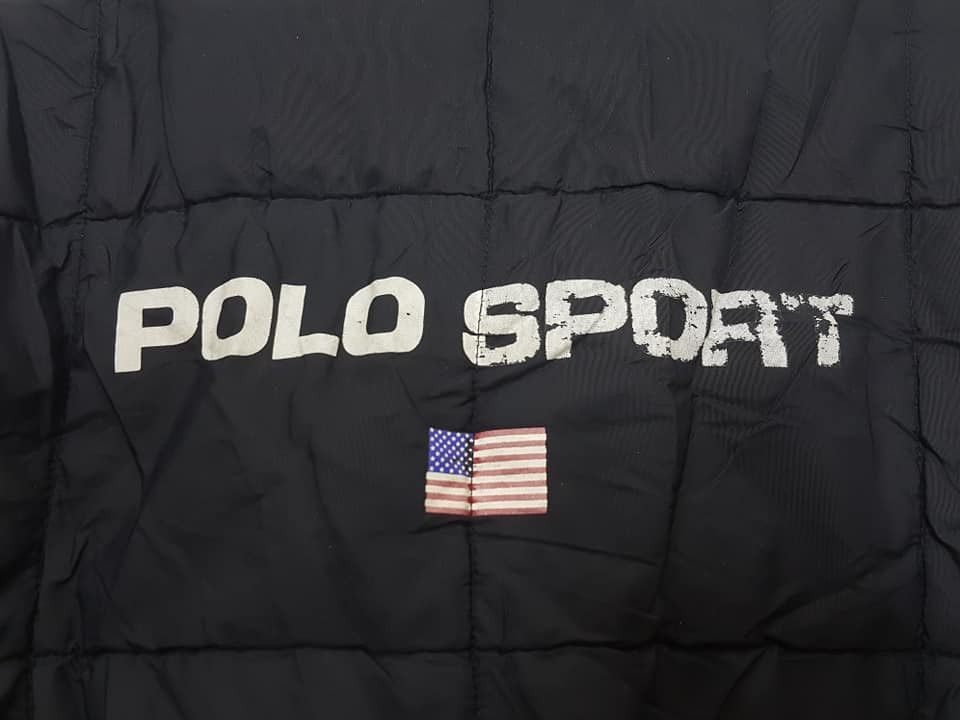 Polo Ralph Lauren × Ralph Lauren Sport POLO SPORT Reversible Nylon/ Polyester Filled Light Jacket Size US M / EU 48-50 / 2 - 10 Thumbnail
