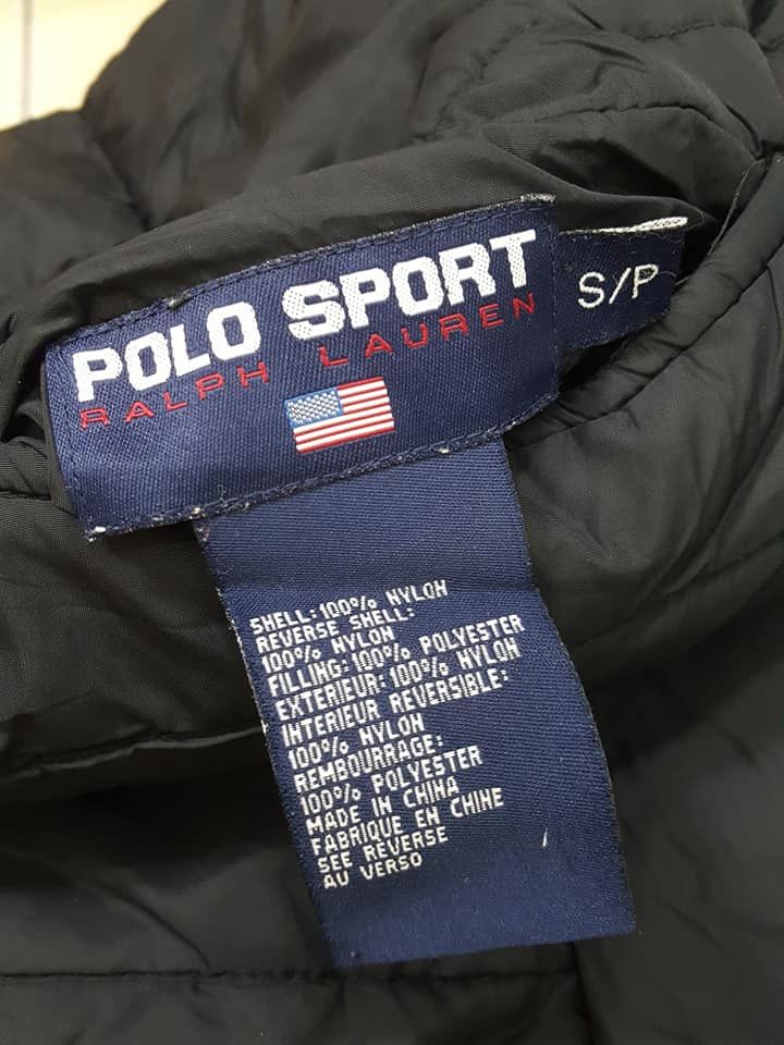 Polo Ralph Lauren × Ralph Lauren Sport POLO SPORT Reversible Nylon/ Polyester Filled Light Jacket Size US M / EU 48-50 / 2 - 18 Thumbnail