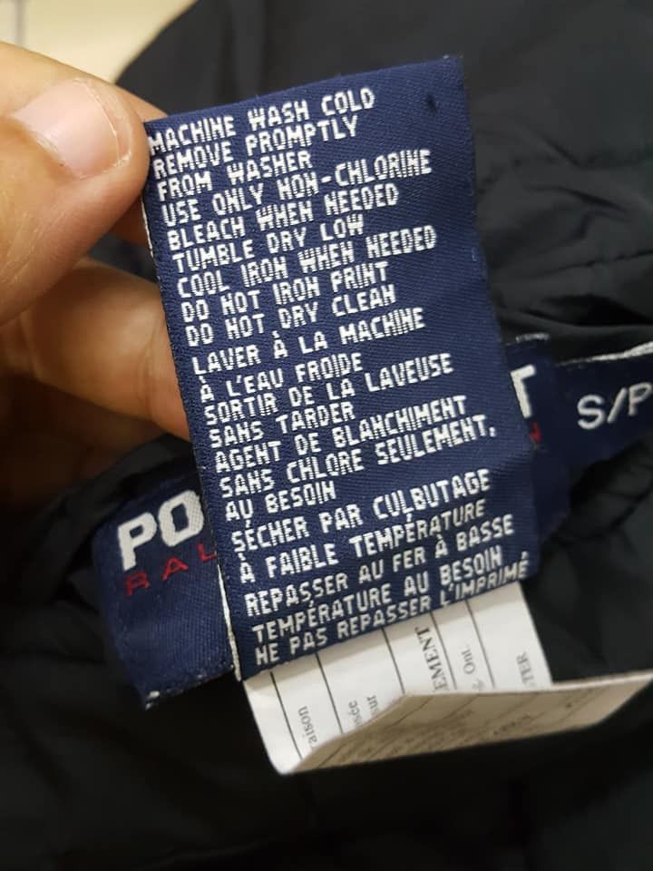 Polo Ralph Lauren × Ralph Lauren Sport POLO SPORT Reversible Nylon/ Polyester Filled Light Jacket Size US M / EU 48-50 / 2 - 19 Thumbnail