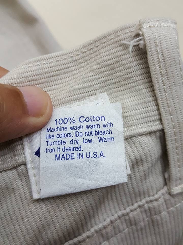 Post Overalls MADE IN USA Fly Button Cords Pant Size US 28 / EU 44 - 23 Thumbnail