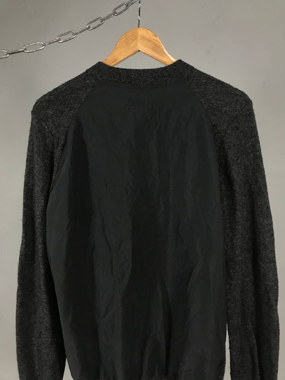 Allsaints Allsaints luxury streetwear wool/nylon zip sweater Size US S / EU 44-46 / 1 - 8 Thumbnail