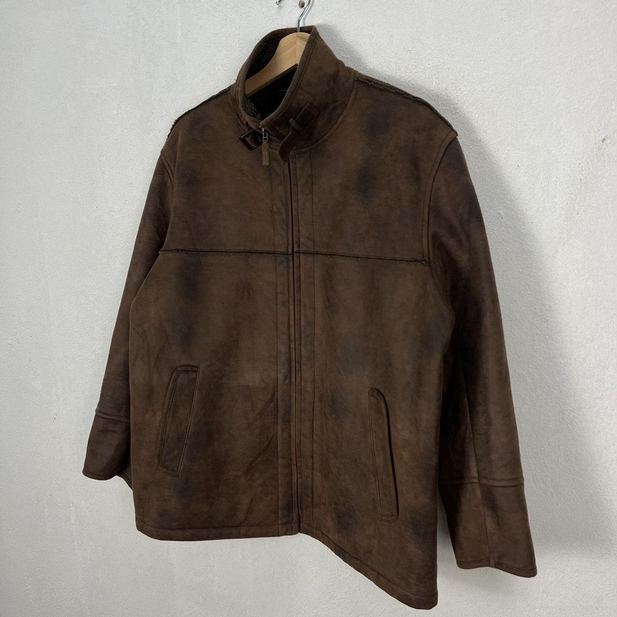 Japanese Brand VINTAGE CROCODILE B3 STYLE DESIGN FLEECE LINING Size US M / EU 48-50 / 2 - 2 Thumbnail