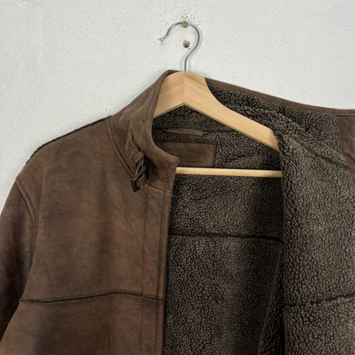 Japanese Brand VINTAGE CROCODILE B3 STYLE DESIGN FLEECE LINING Size US M / EU 48-50 / 2 - 11 Thumbnail