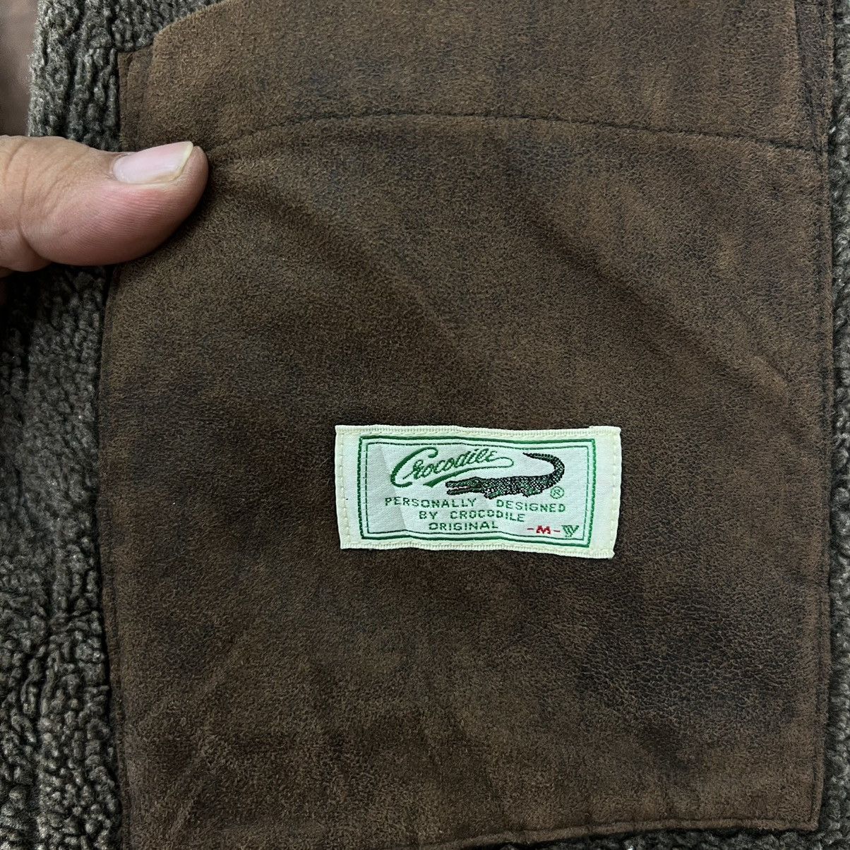 Japanese Brand VINTAGE CROCODILE B3 STYLE DESIGN FLEECE LINING Size US M / EU 48-50 / 2 - 13 Thumbnail