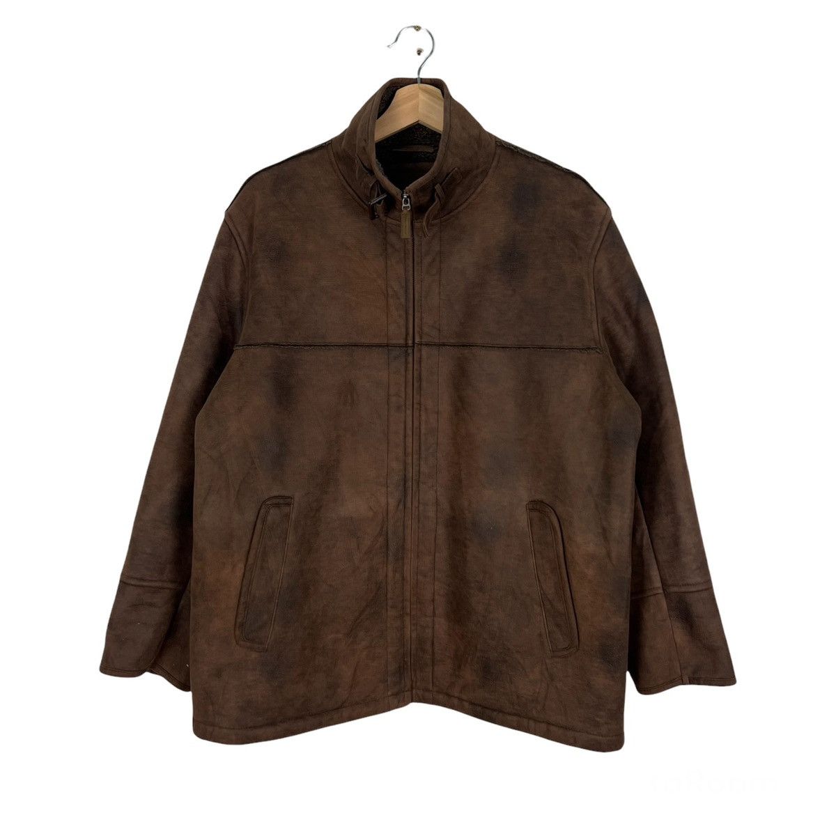 Japanese Brand VINTAGE CROCODILE B3 STYLE DESIGN FLEECE LINING Size US M / EU 48-50 / 2 - 1 Thumbnail