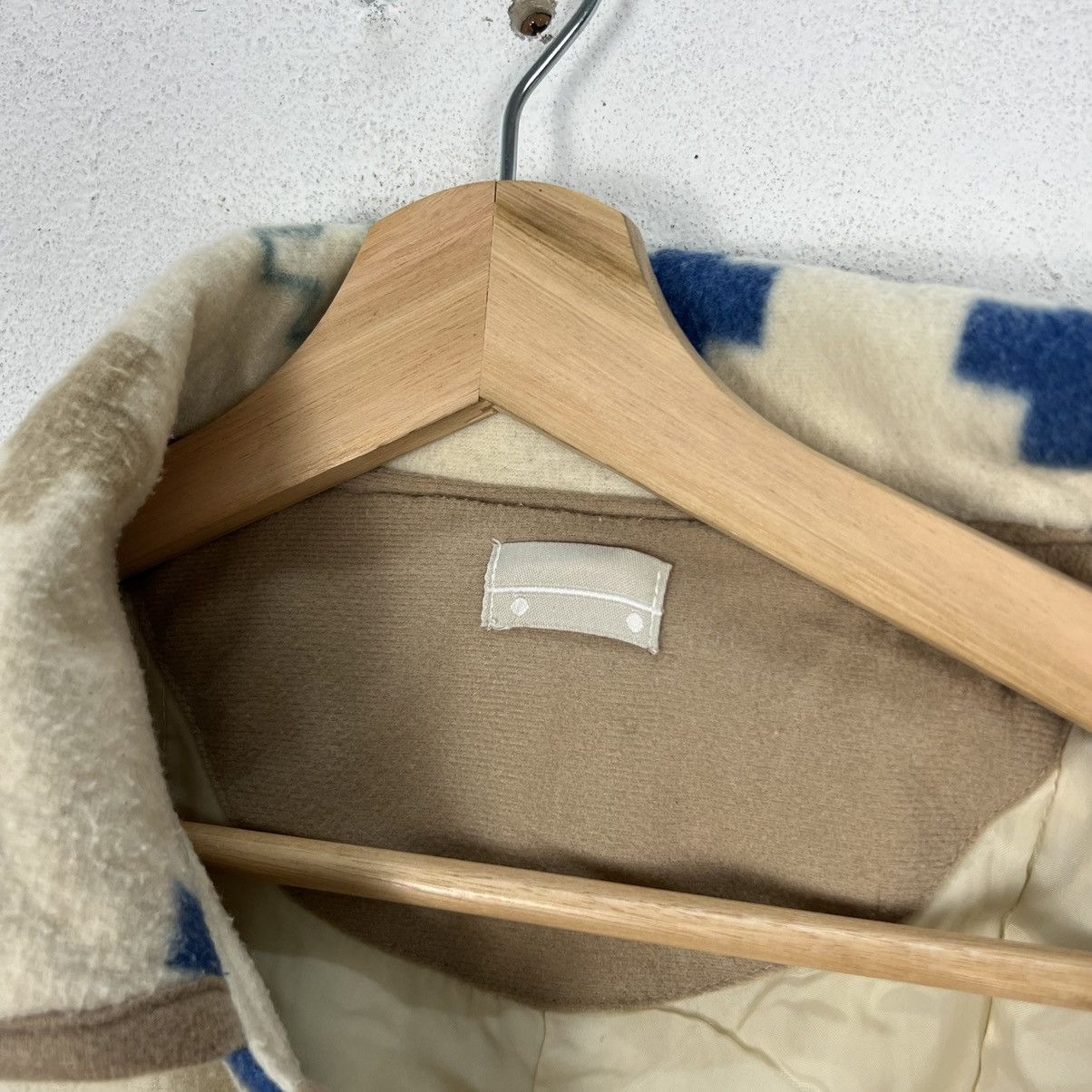 Japanese Brand VINTAGE BIRD INT,L COLTD PRINTED FLEECE BUTTON JACKET Size US M / EU 48-50 / 2 - 11 Thumbnail