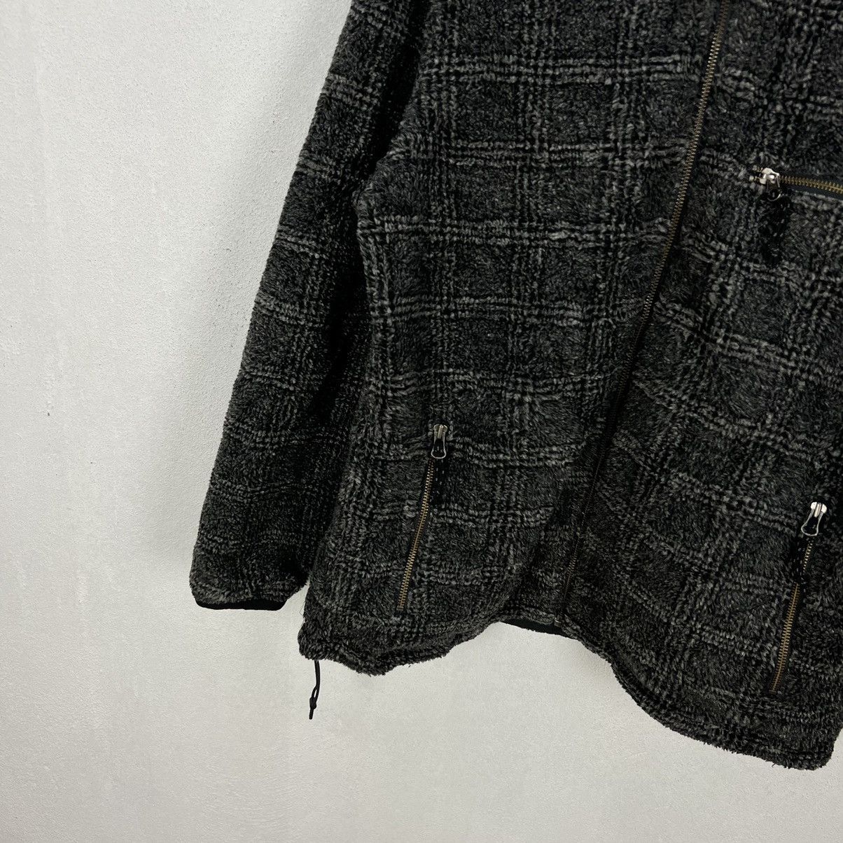 Japanese Brand VINTAGE TARTAN DESIGN FLEECE JACKET UNIQLO JAPAN Size US XL / EU 56 / 4 - 4 Thumbnail
