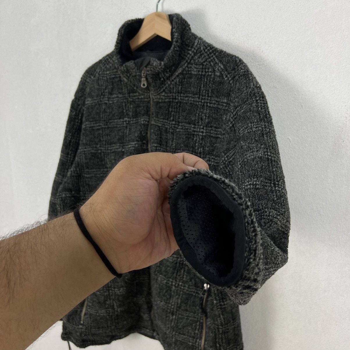 Japanese Brand VINTAGE TARTAN DESIGN FLEECE JACKET UNIQLO JAPAN Size US XL / EU 56 / 4 - 7 Thumbnail