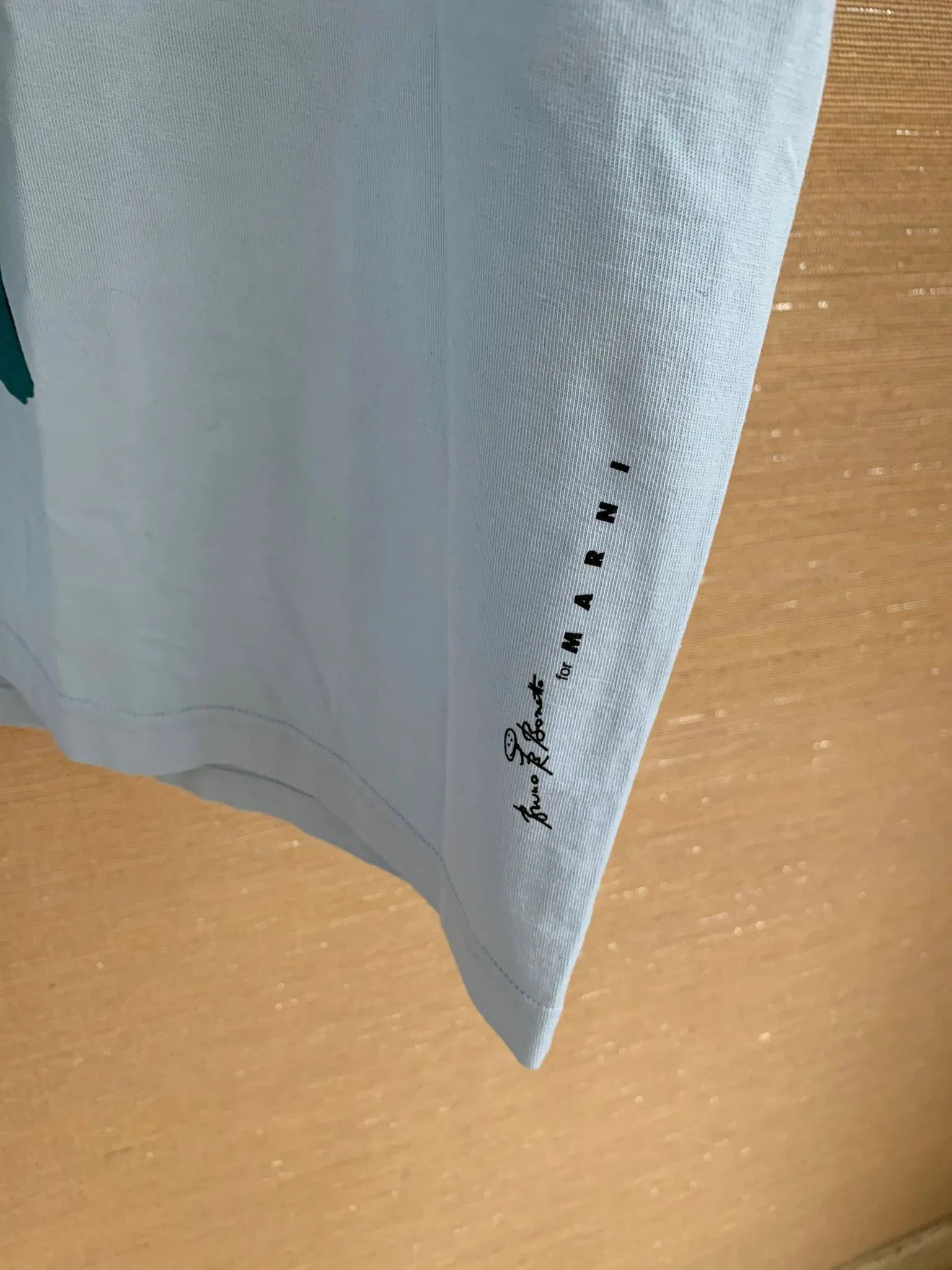Marni Dinosaur Print Tee in Blue Size US S / EU 44-46 / 1 - 6 Thumbnail