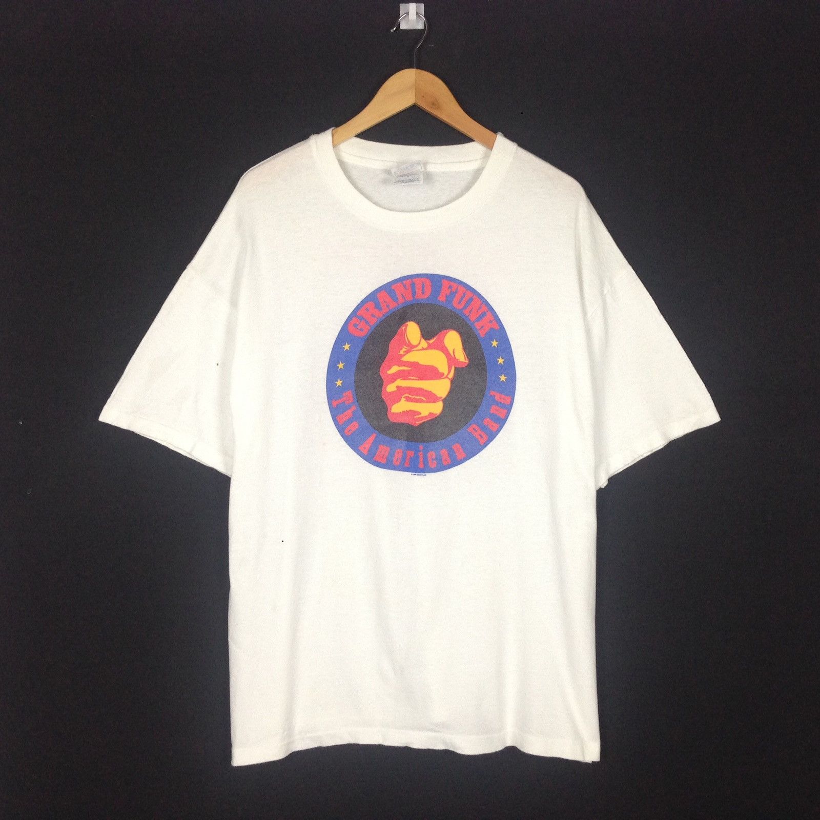 Band Tees Vintage Grand Funk American Band Rock Music T-shirt Size US XL / EU 56 / 4 - 1 Thumbnail