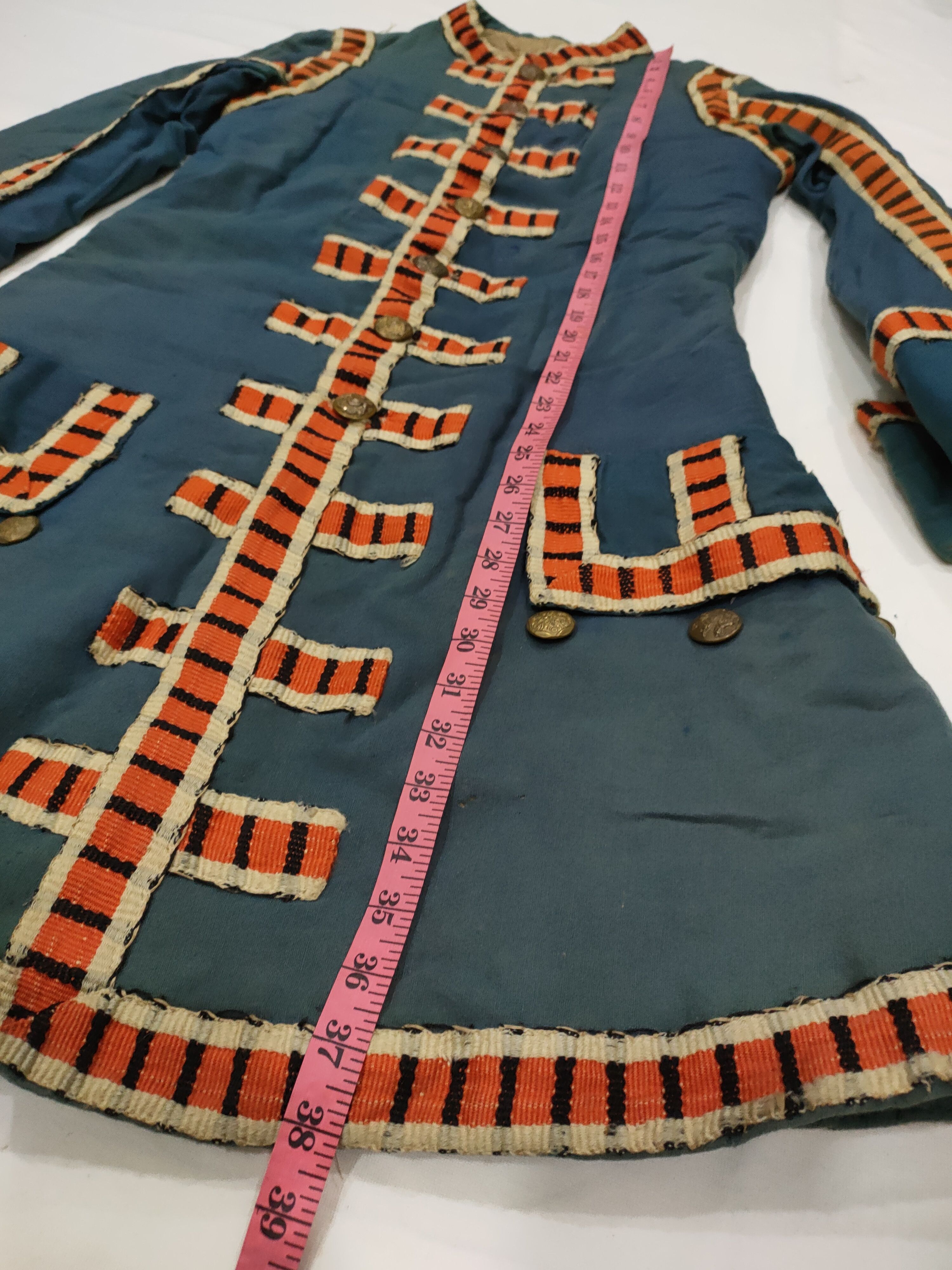 Vintage MUSEUM GRADE 1870s OPERA COMIQUE THEATHRE FRENCH FROCK COAT Size US S / EU 44-46 / 1 - 13 Thumbnail