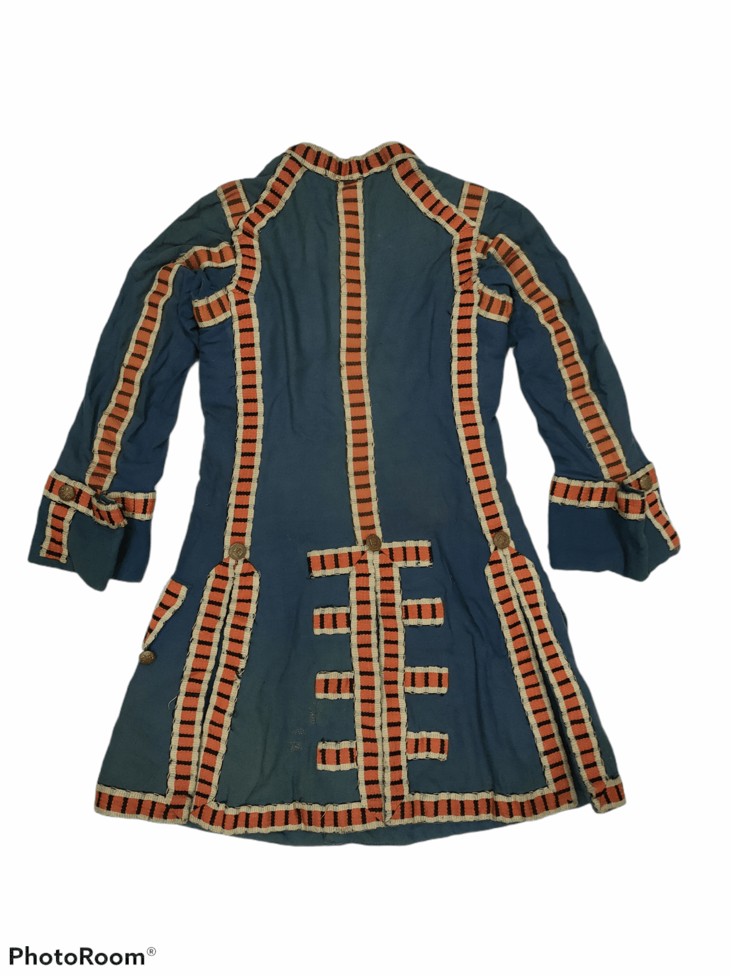 Vintage MUSEUM GRADE 1870s OPERA COMIQUE THEATHRE FRENCH FROCK COAT Size US S / EU 44-46 / 1 - 2 Thumbnail