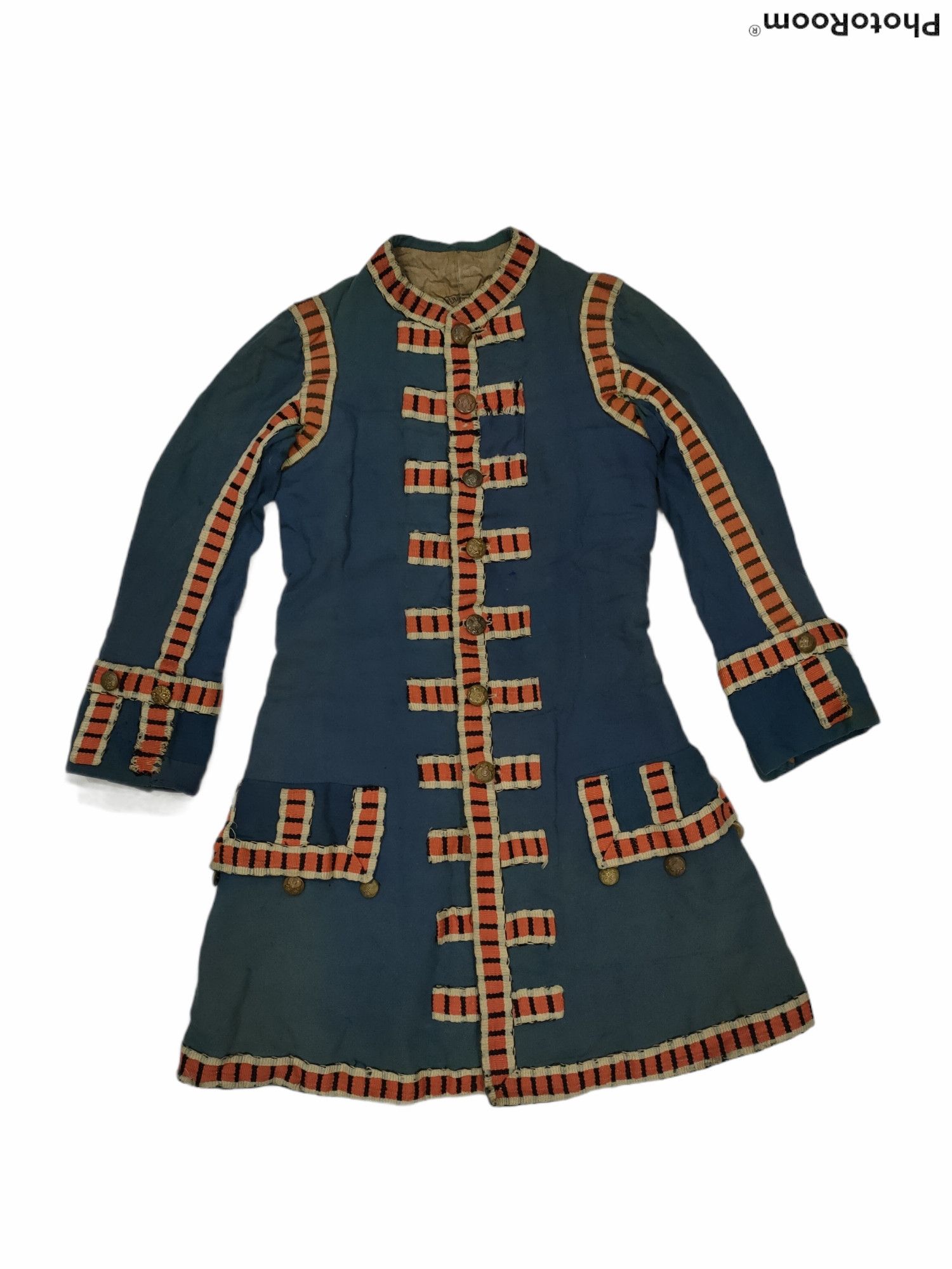 Vintage MUSEUM GRADE 1870s OPERA COMIQUE THEATHRE FRENCH FROCK COAT Size US S / EU 44-46 / 1 - 1 Thumbnail