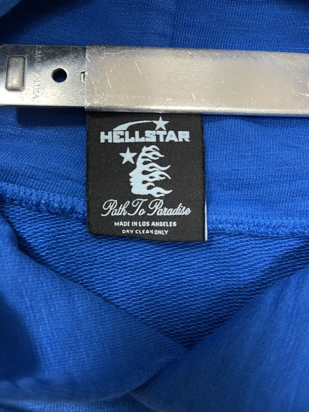 Vintage Hellstar Blue Yoga Hoodie Size US M / EU 48-50 / 2 - 4 Preview