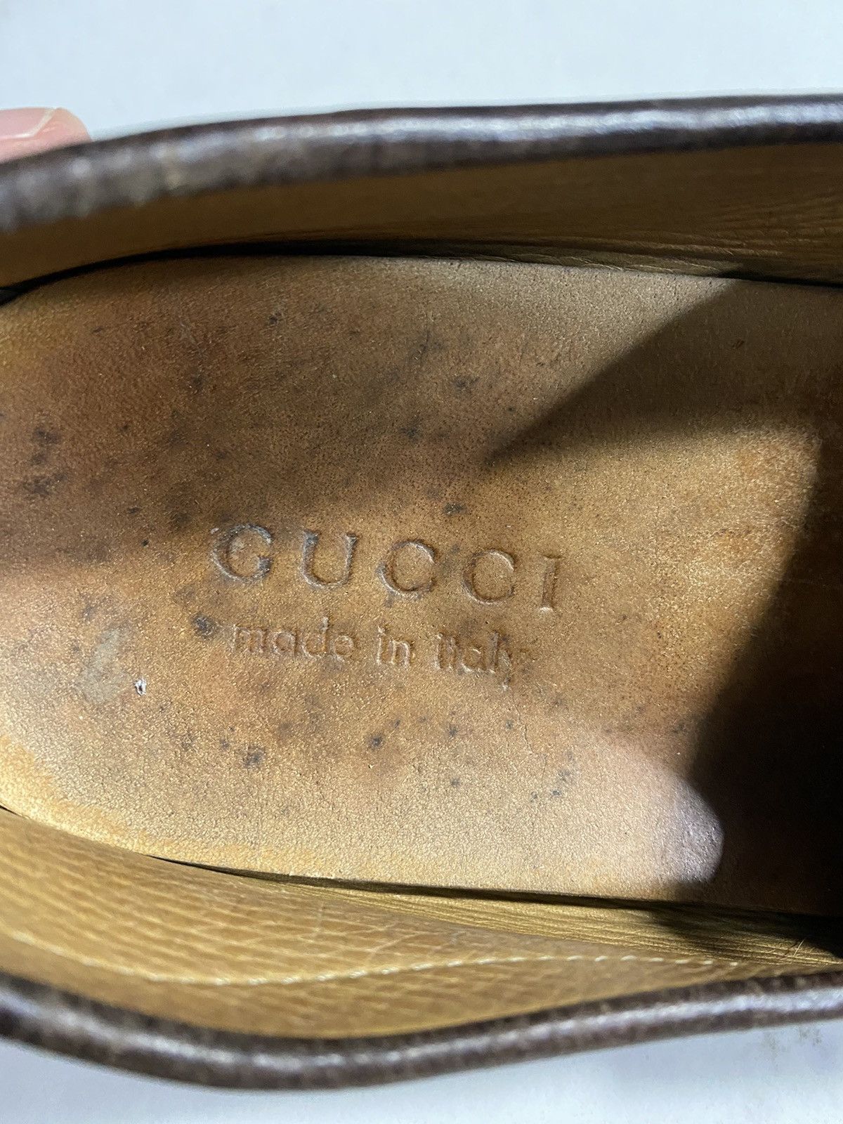 Gucci Guccisima gg logo leather loafers Size US 7 / EU 40 - 7 Thumbnail