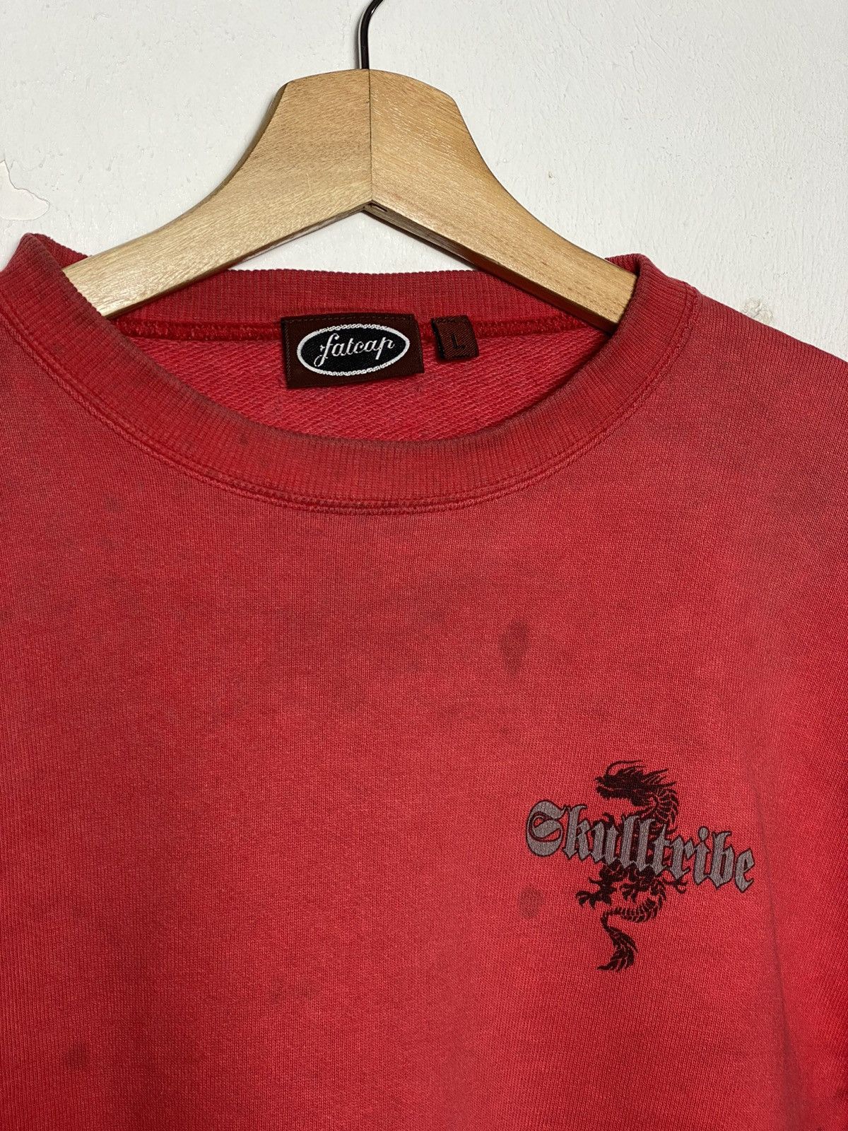 Other Vintage Skulltribe Chrome Dragonball Hearts Wave Crewneck Size US L / EU 52-54 / 3 - 3 Thumbnail