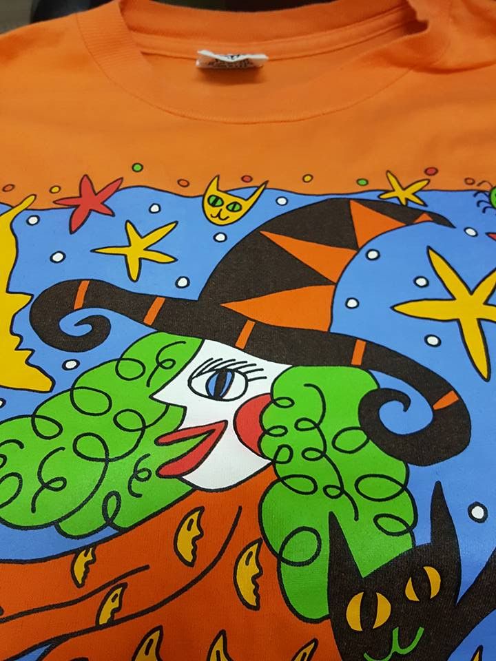 Vintage 90's Mis Tee V-US Melissa " The Wonderful Witch " Graphic Size US L / EU 52-54 / 3 - 7 Thumbnail