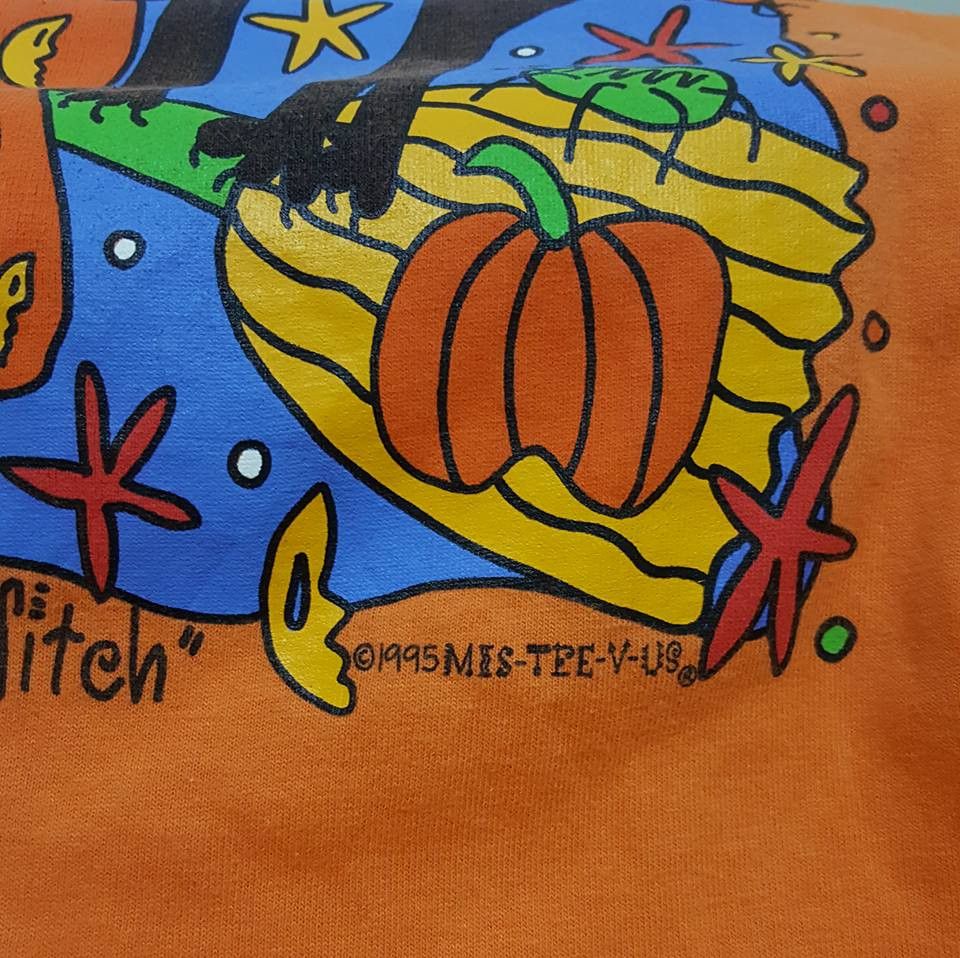 Vintage 90's Mis Tee V-US Melissa " The Wonderful Witch " Graphic Size US L / EU 52-54 / 3 - 4 Thumbnail