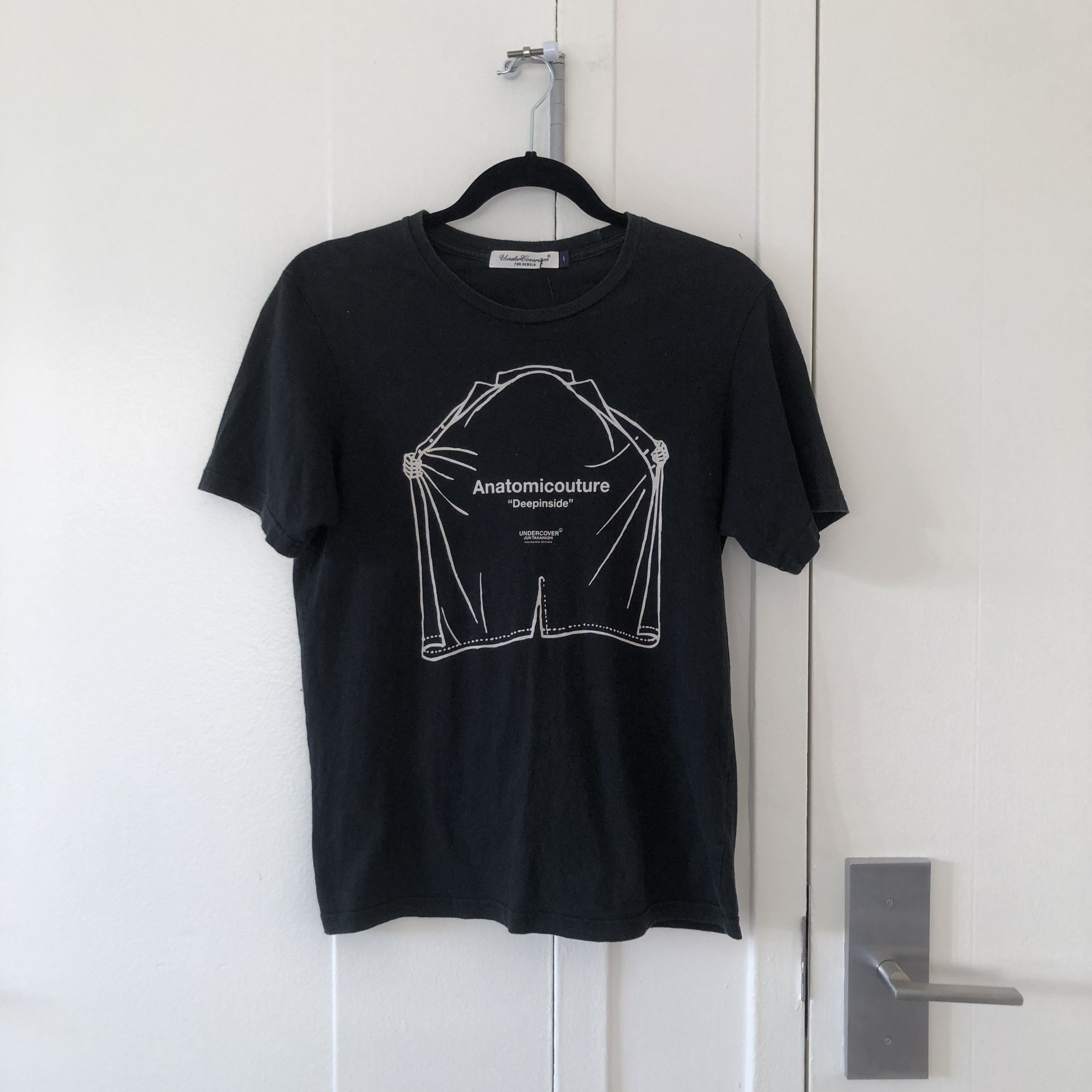 image of Undercover Anatomicouture Tee in Black, Men's (Size Small)