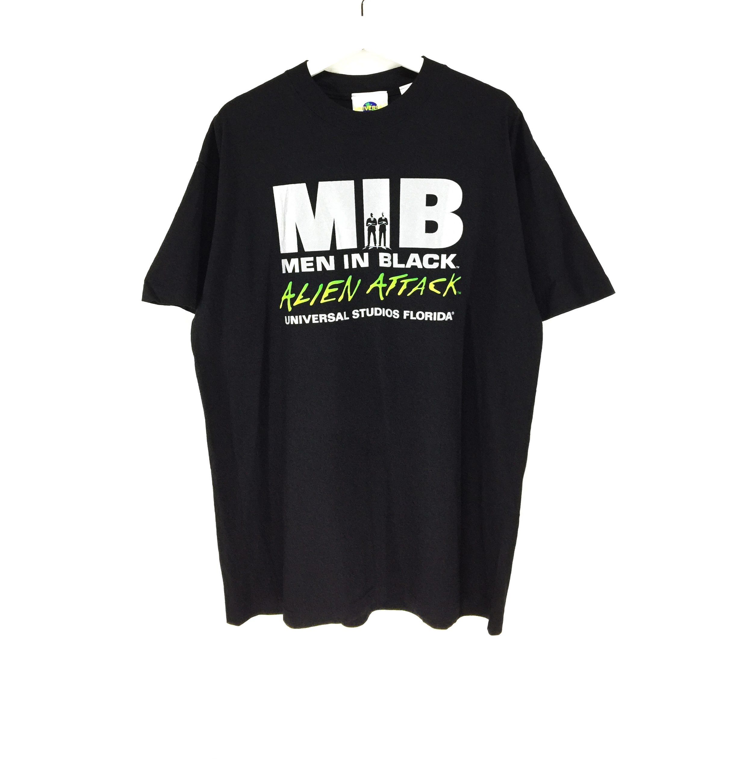 Rap Tees × Vintage Men in Black alien attack Deadstock vintage tshirt Size US XL / EU 56 / 4 - 1 Thumbnail