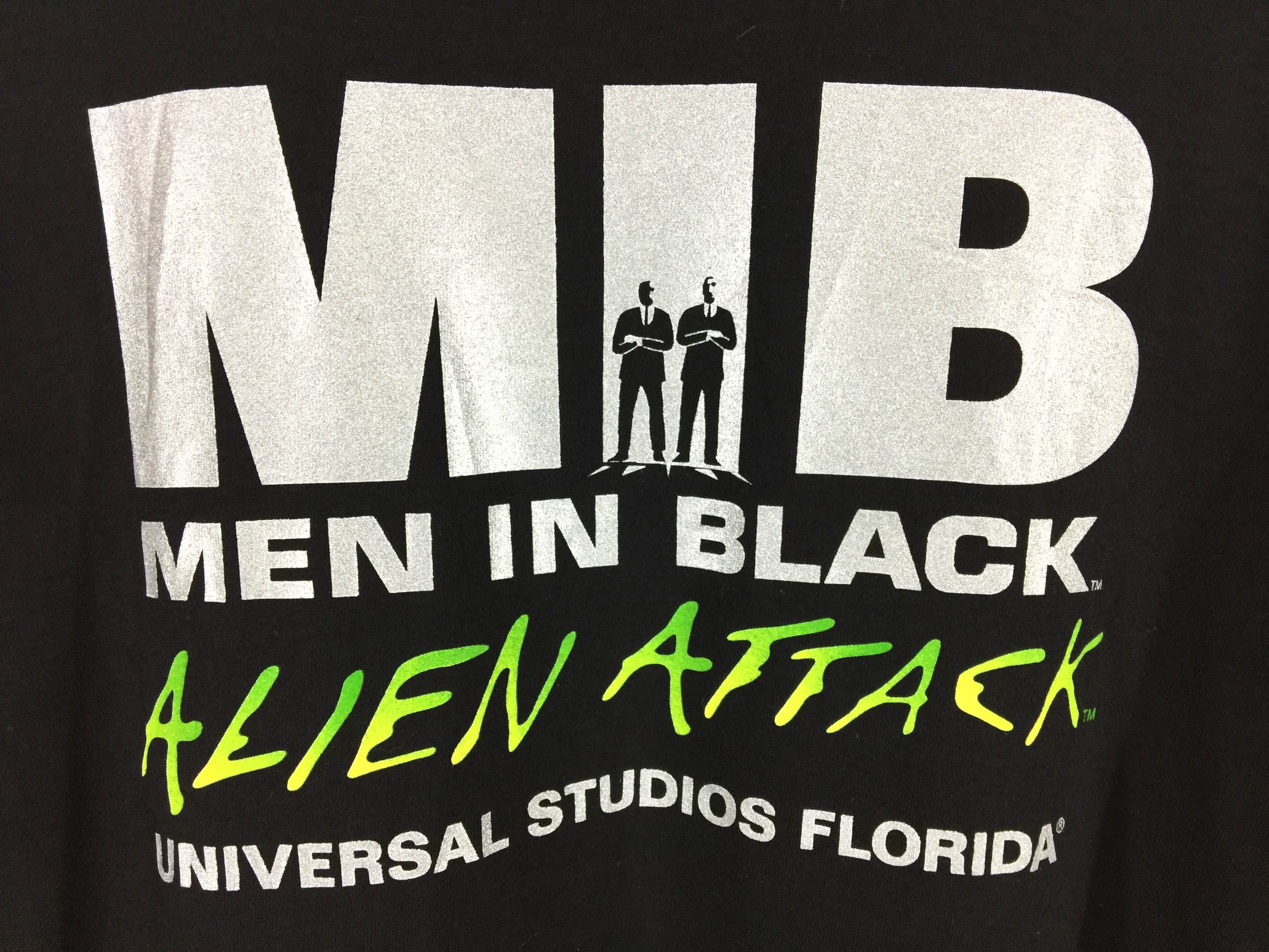 Rap Tees × Vintage Men in Black alien attack Deadstock vintage tshirt Size US XL / EU 56 / 4 - 3 Thumbnail