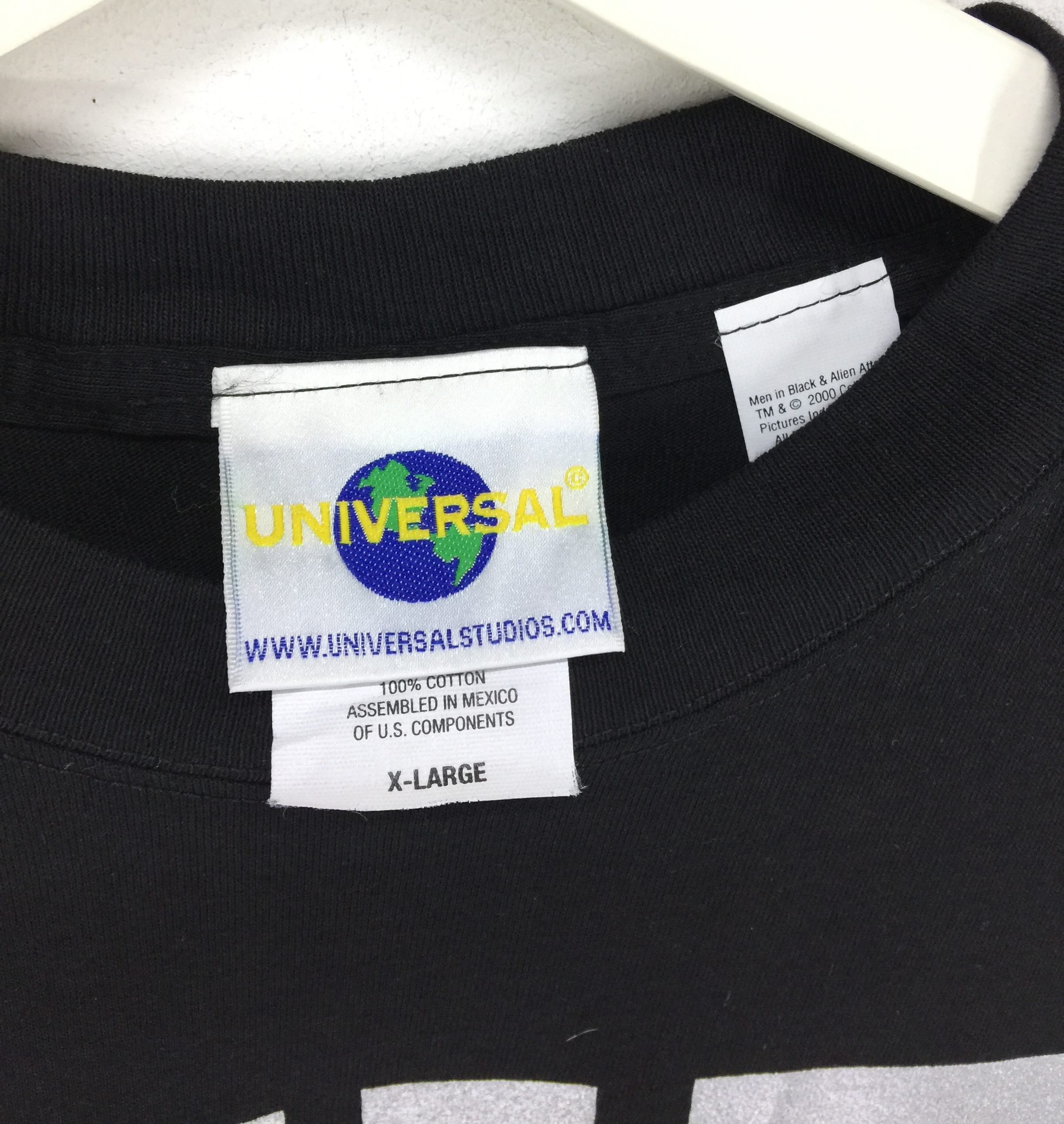 Rap Tees × Vintage Men in Black alien attack Deadstock vintage tshirt Size US XL / EU 56 / 4 - 5 Thumbnail