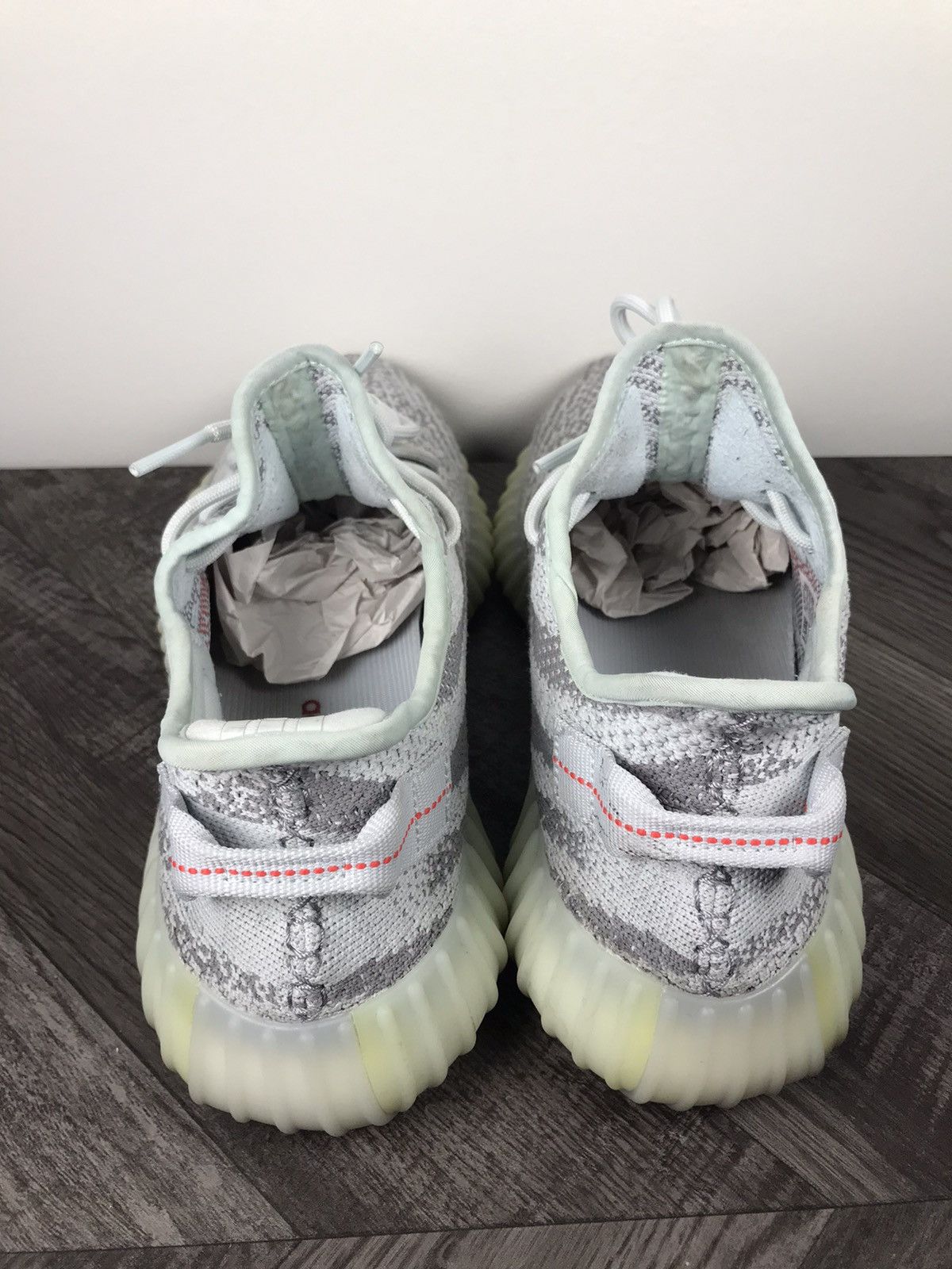 Adidas × Kanye West Adidas Yeezy Boost 350 V2 Blue Tint Size US 9.5 / EU 42-43 - 3 Thumbnail