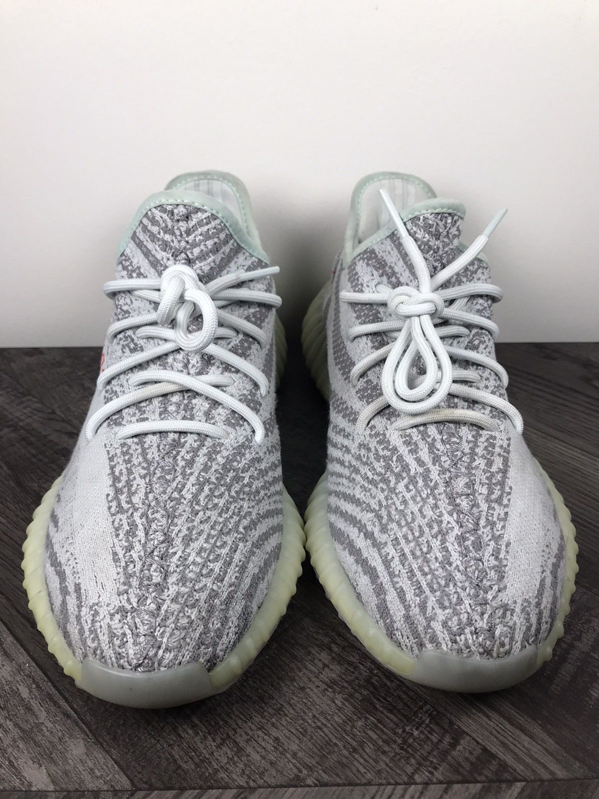 Adidas × Kanye West Adidas Yeezy Boost 350 V2 Blue Tint Size US 9.5 / EU 42-43 - 2 Thumbnail