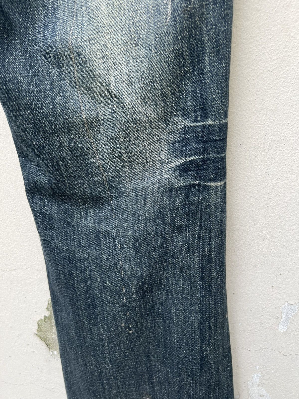 Vintage Flare Memory Special Japan Distress Painter Denim Jeans Size US 32 / EU 48 - 21 Thumbnail