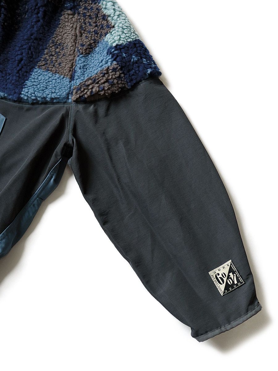 Kapital Kountry Kapital 60/40 Coss Tugihagi Fleeced Anorak Size US M / EU 48-50 / 2 - 4 Thumbnail
