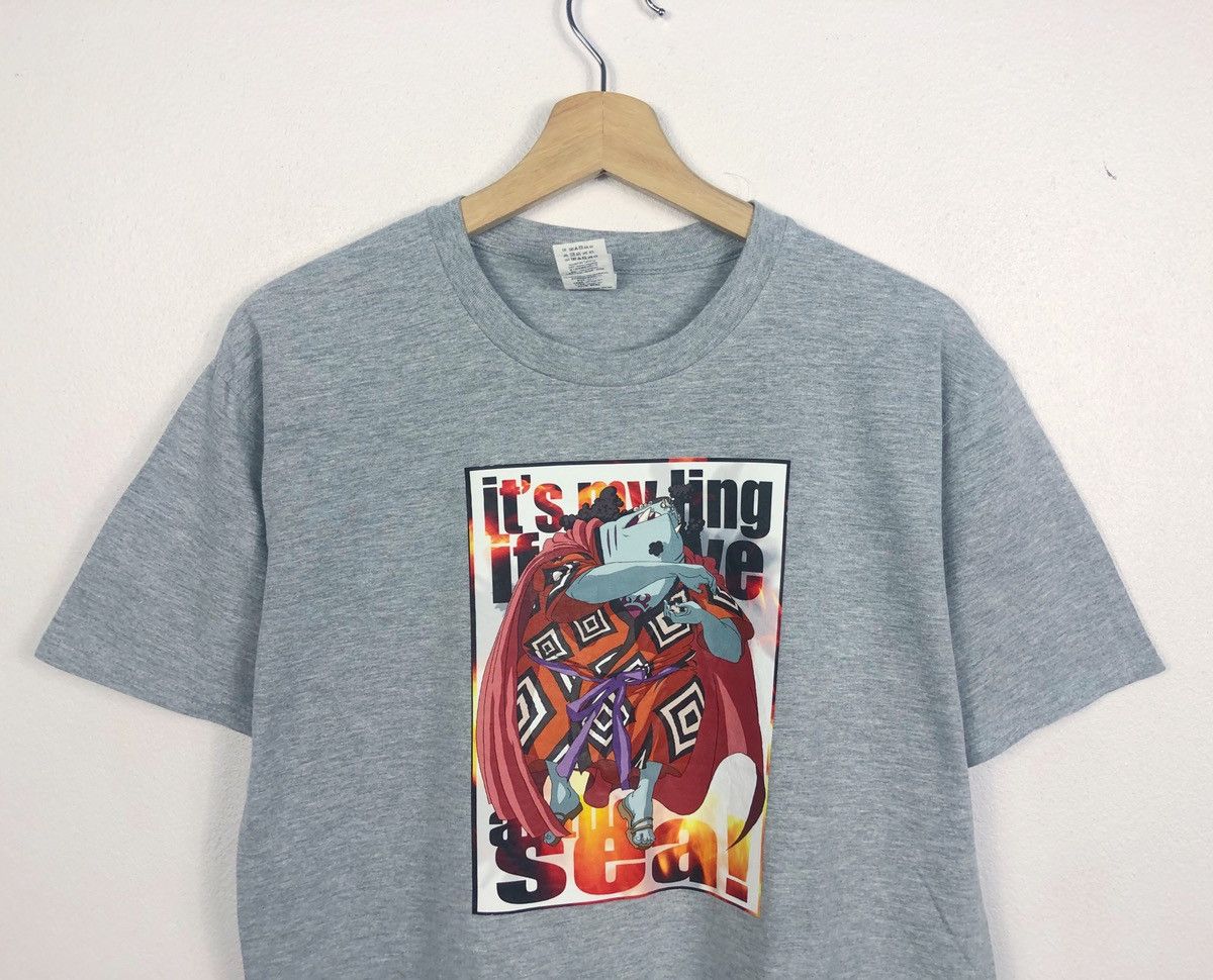 Anime × Japanese Brand × One Piece Rare One Piece Jimbe Knight Of The Sea Manga Tees Size US M / EU 48-50 / 2 - 2 Thumbnail