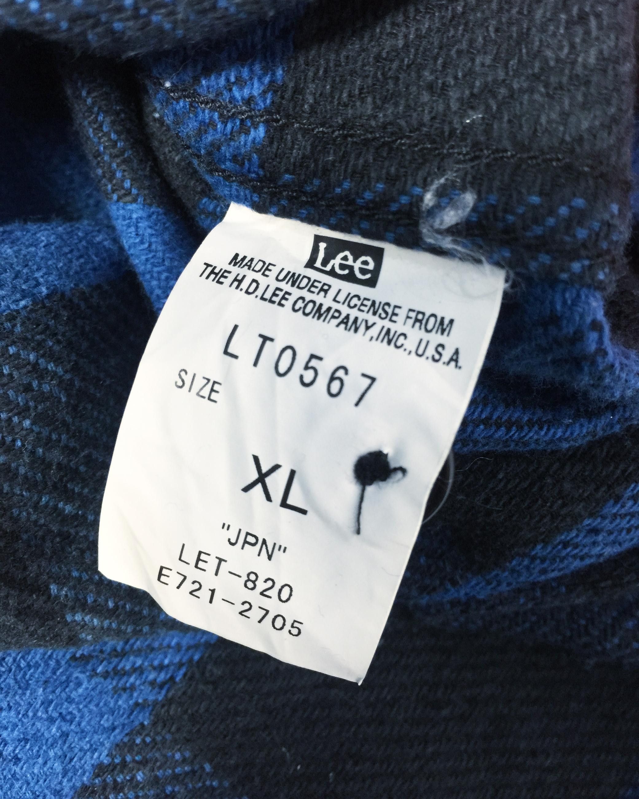 Lee Rare Vintage Lee Checkered Flannel Size US M / EU 48-50 / 2 - 9 Thumbnail