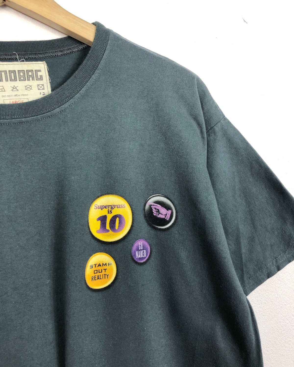 Band Tees Rare Supergrass Band Tees Size US L / EU 52-54 / 3 - 3 Thumbnail