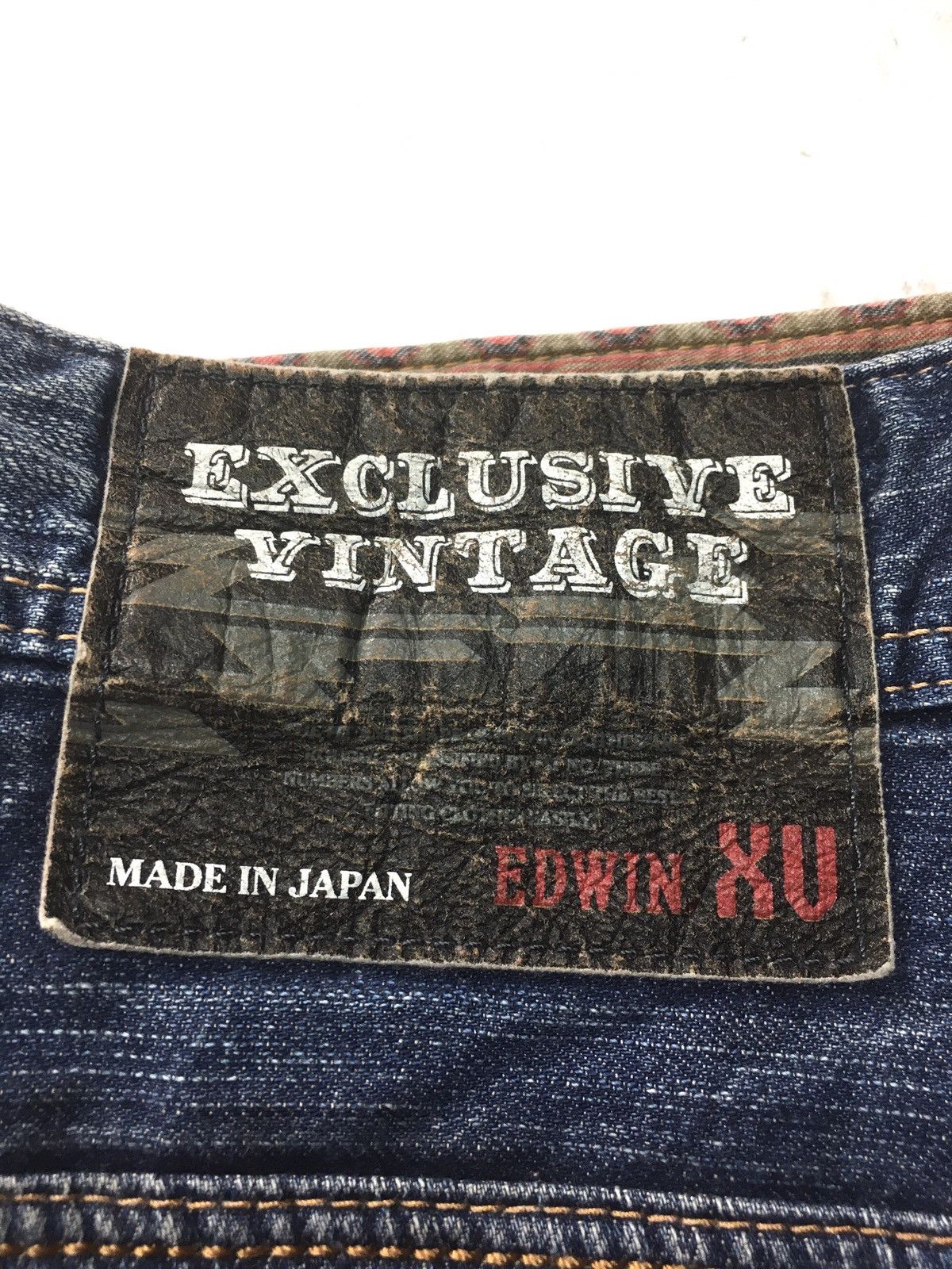 Edwin × Vintage Vintage edwin exclusive vintage Aztec Navajo bush pant denim Size US 33 - 18 Thumbnail